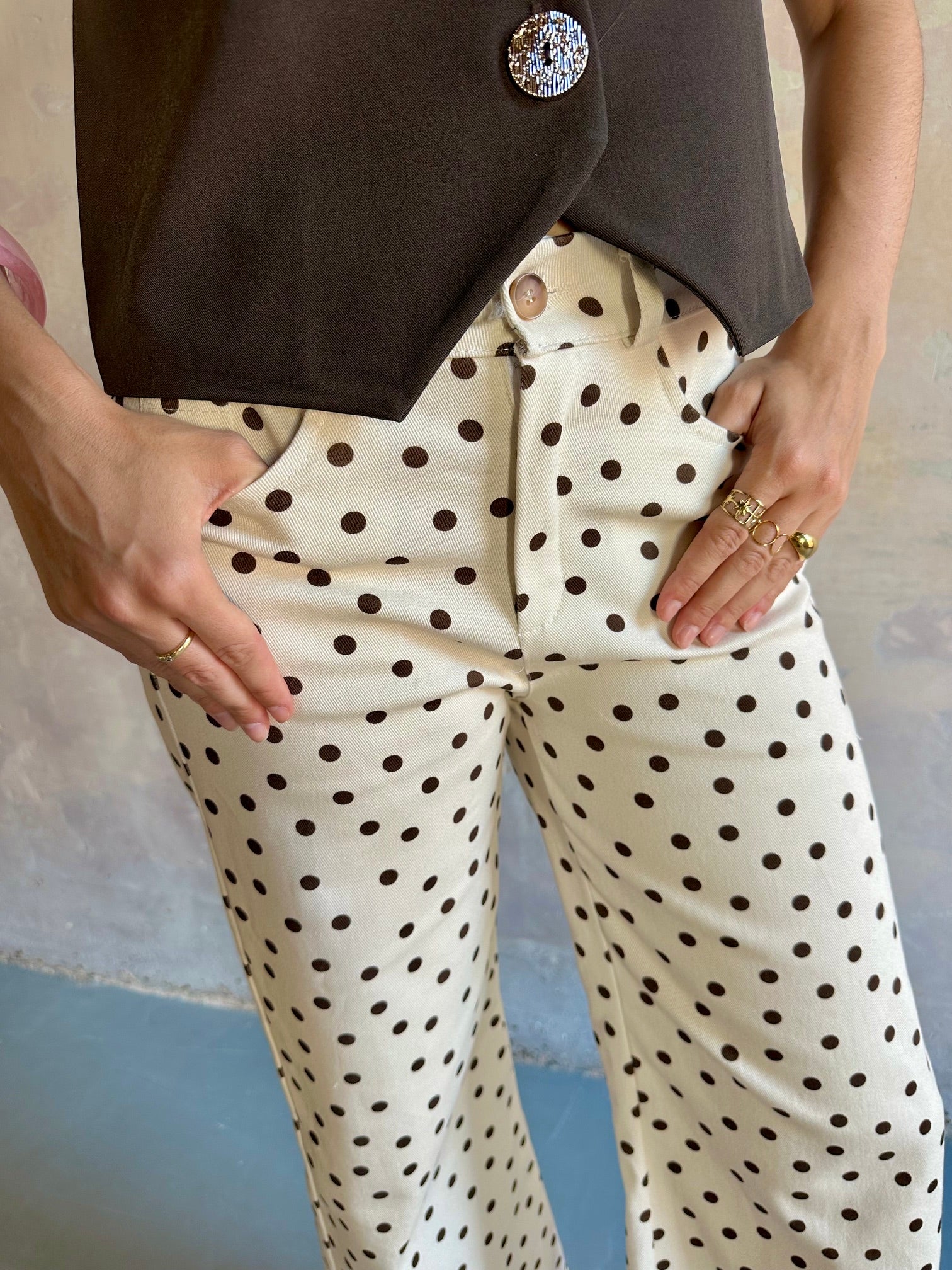 Jeans Polka dots