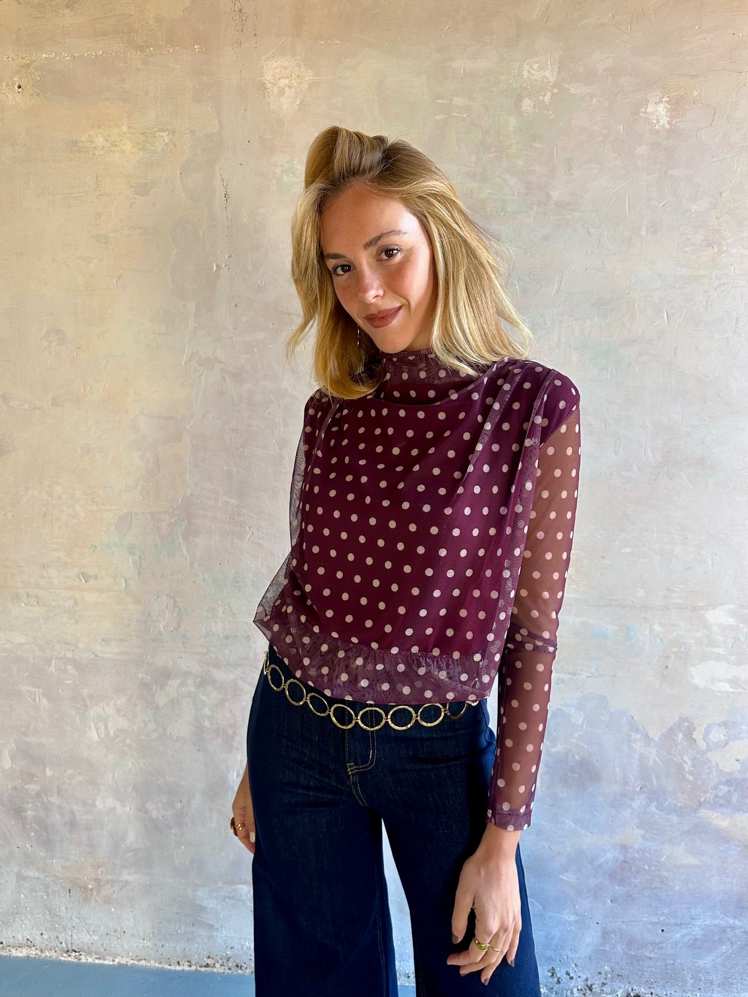 Blusa Polka
