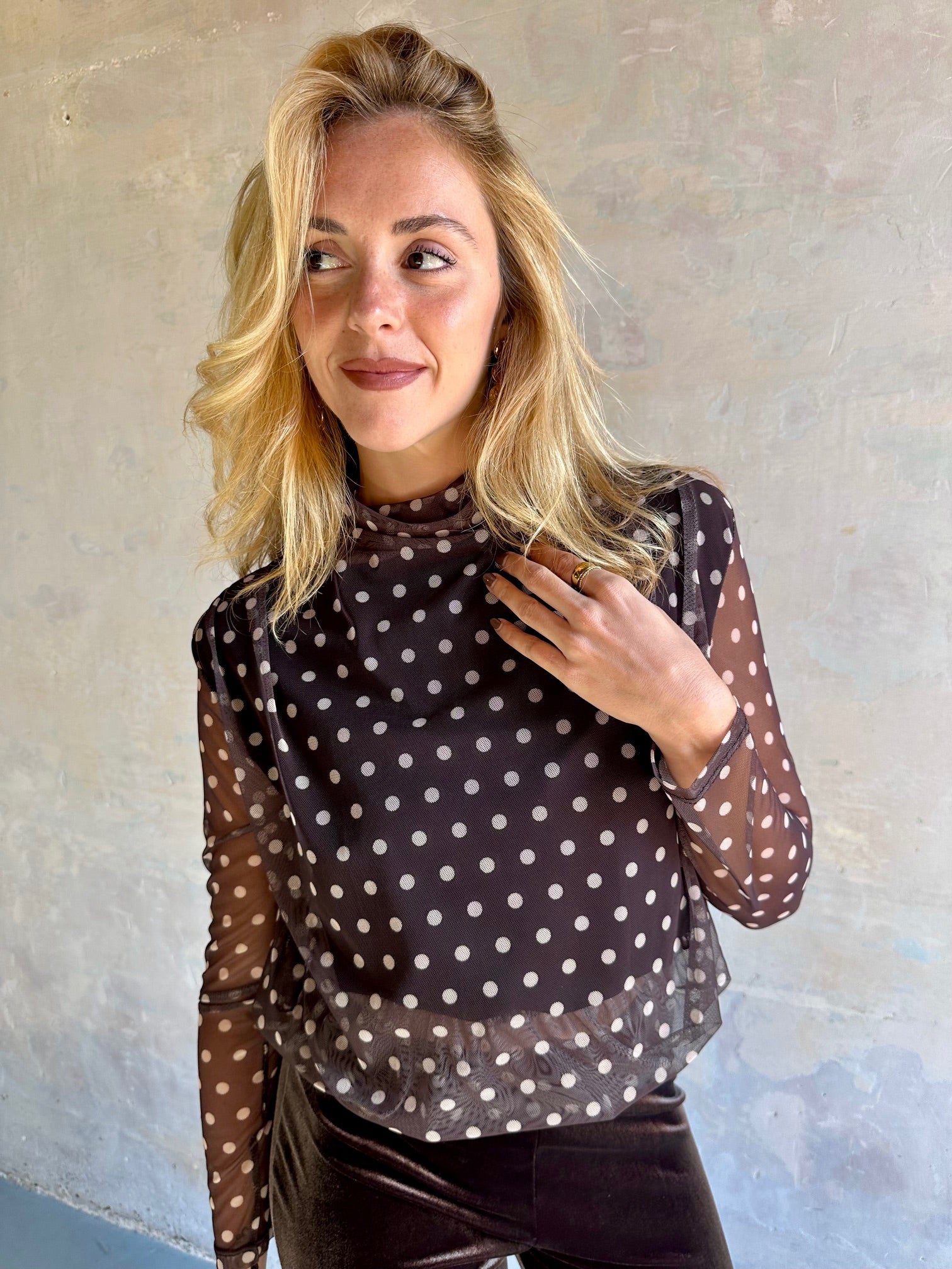 Blusa Polka