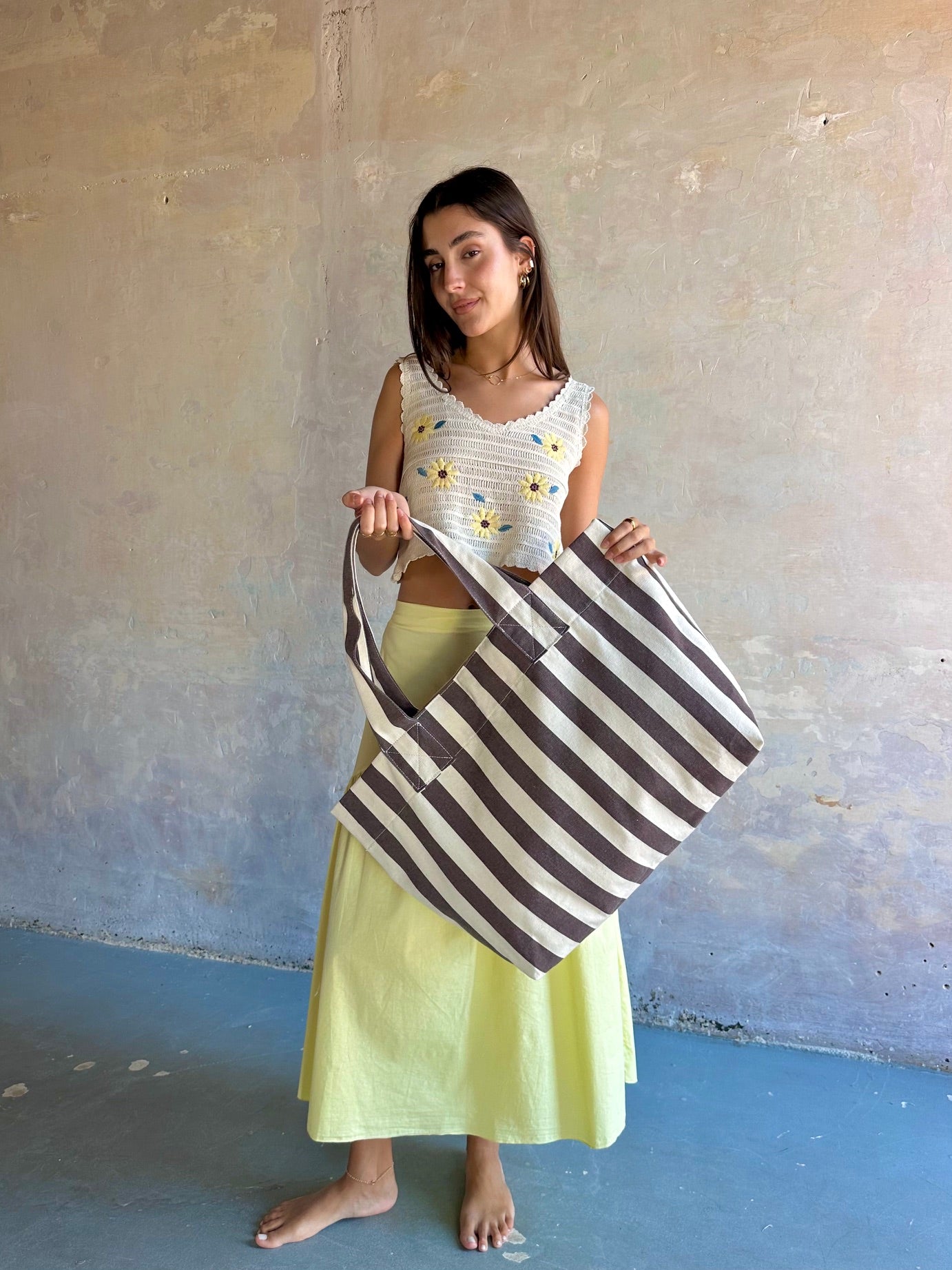 Bolsa rayas