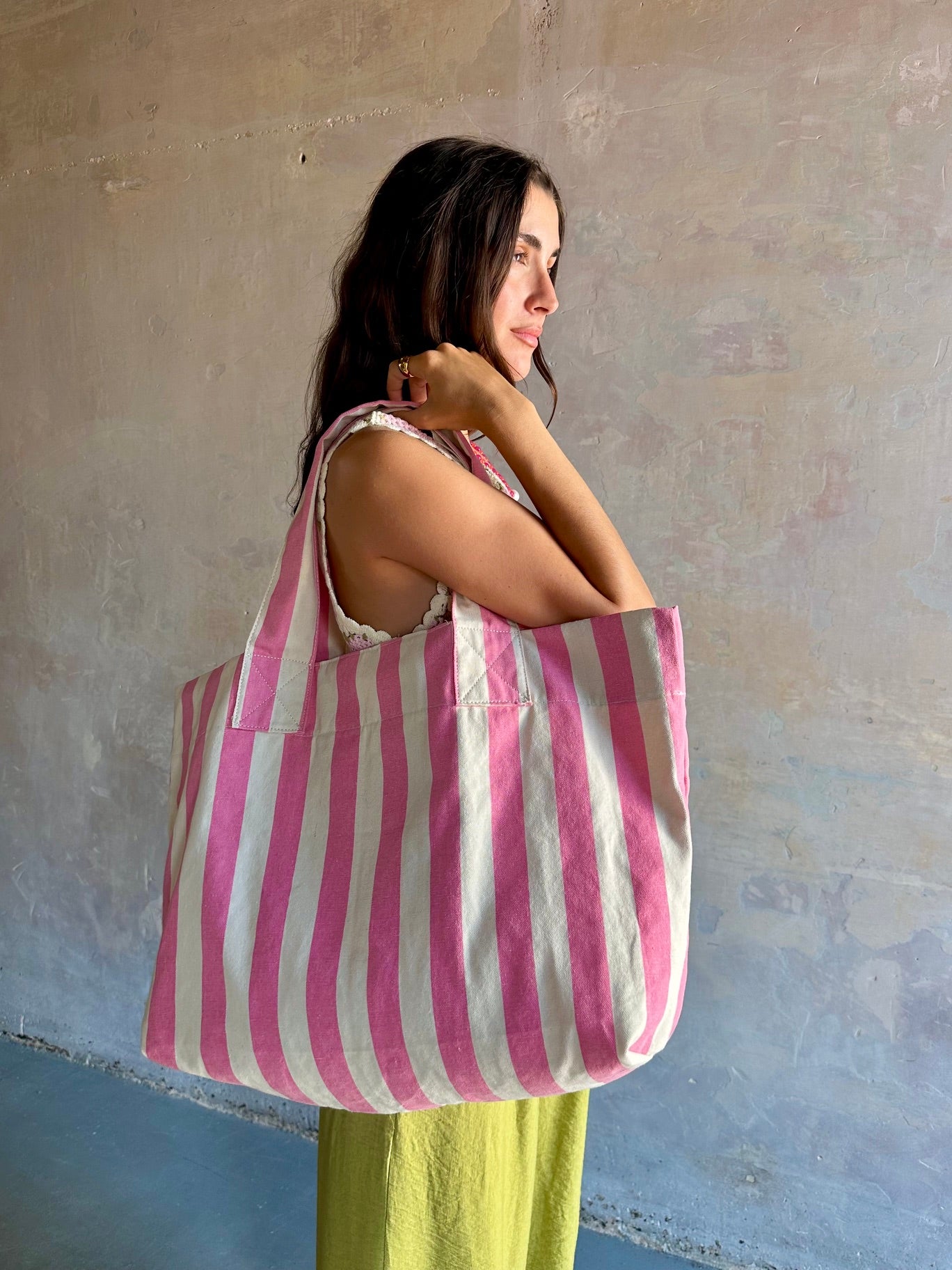 Bolsa rayas
