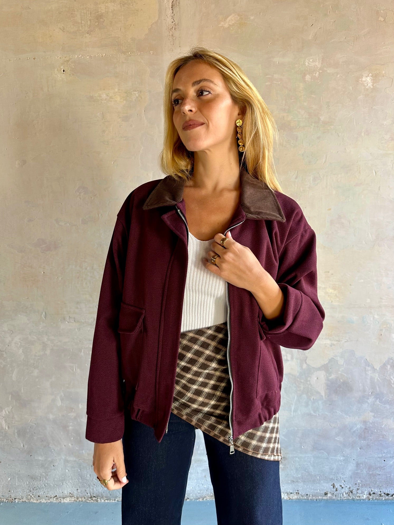 Chaqueta bomber