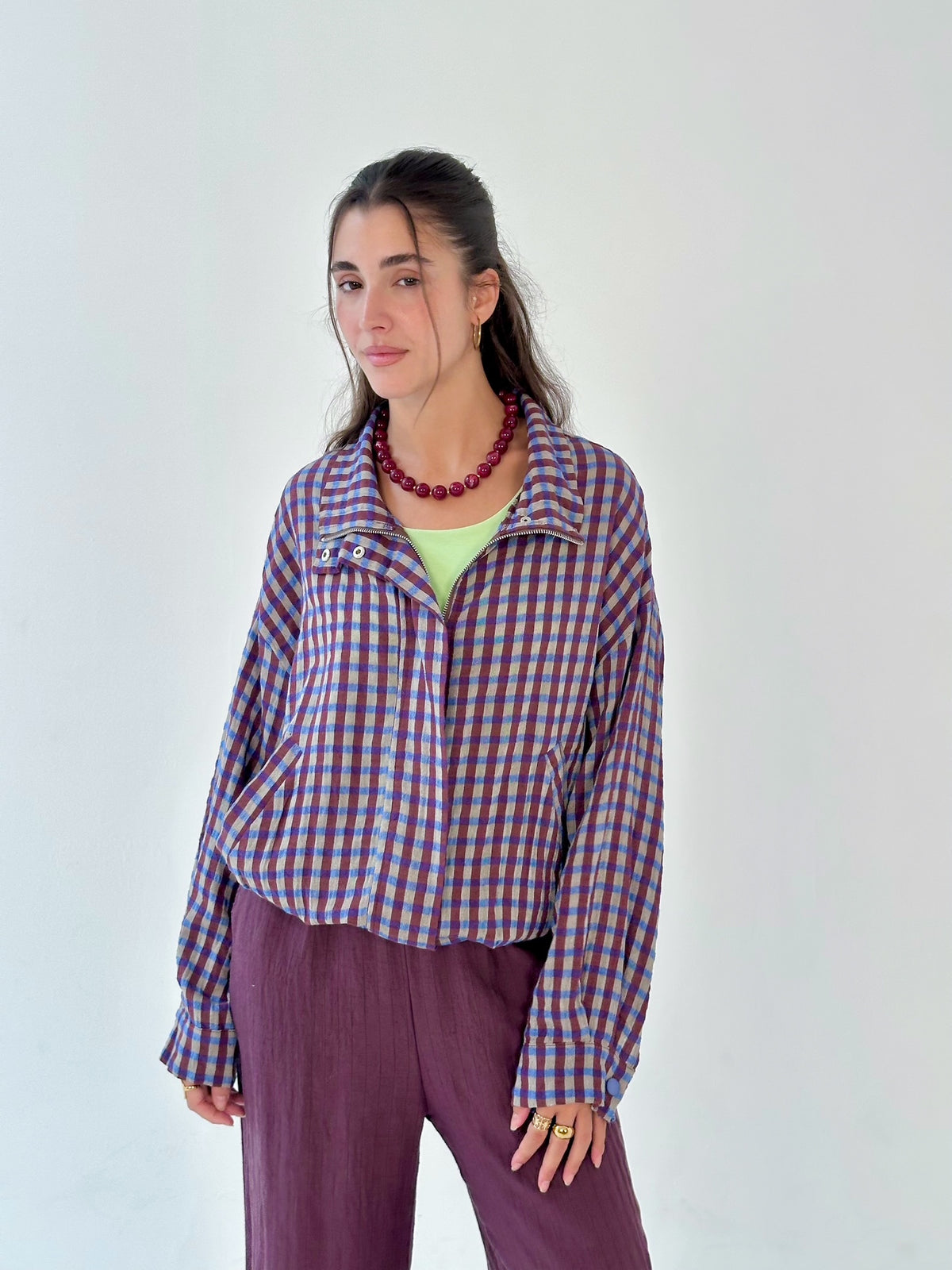 Chaqueta vichy