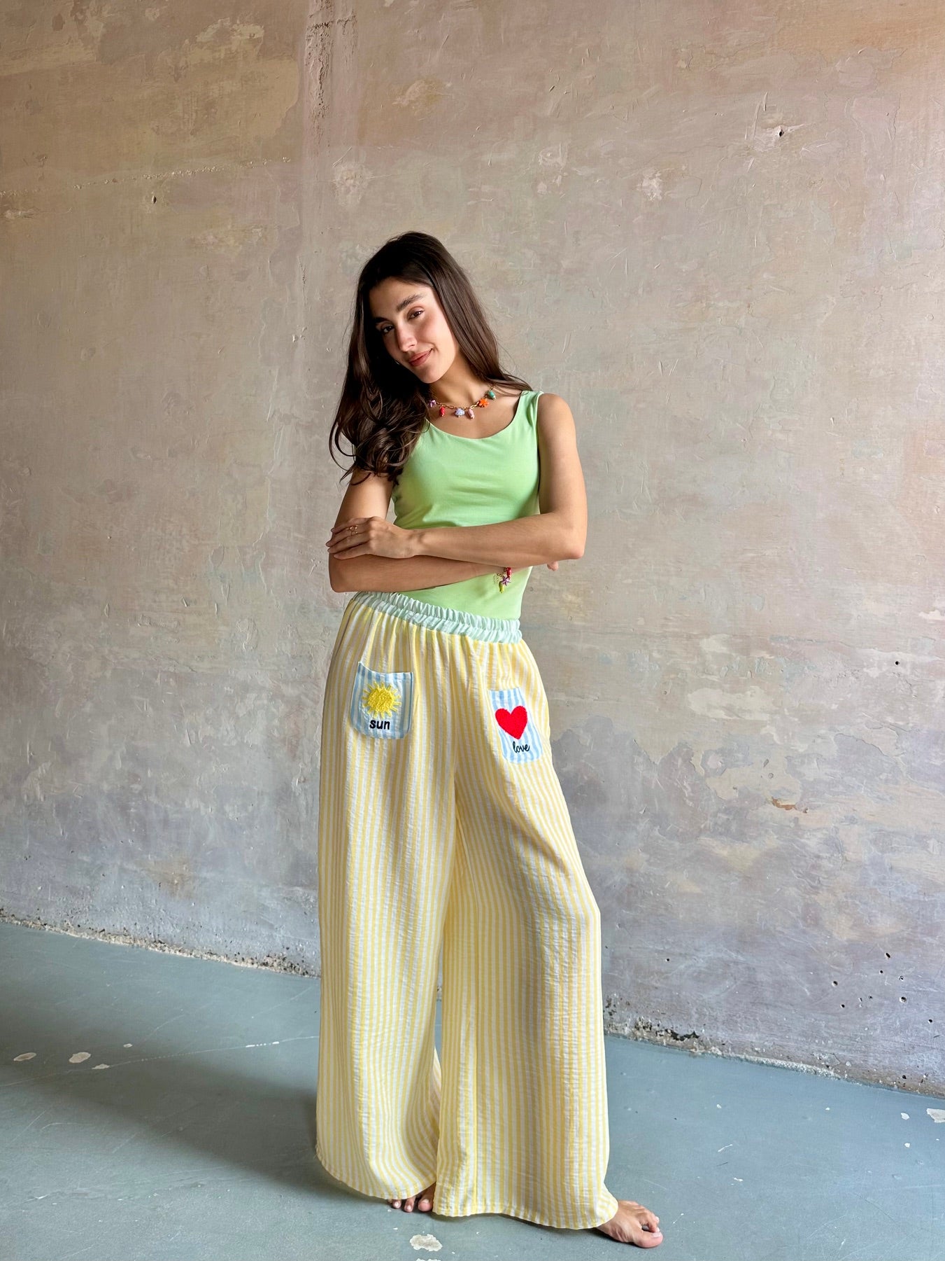 Pantalón sun and love