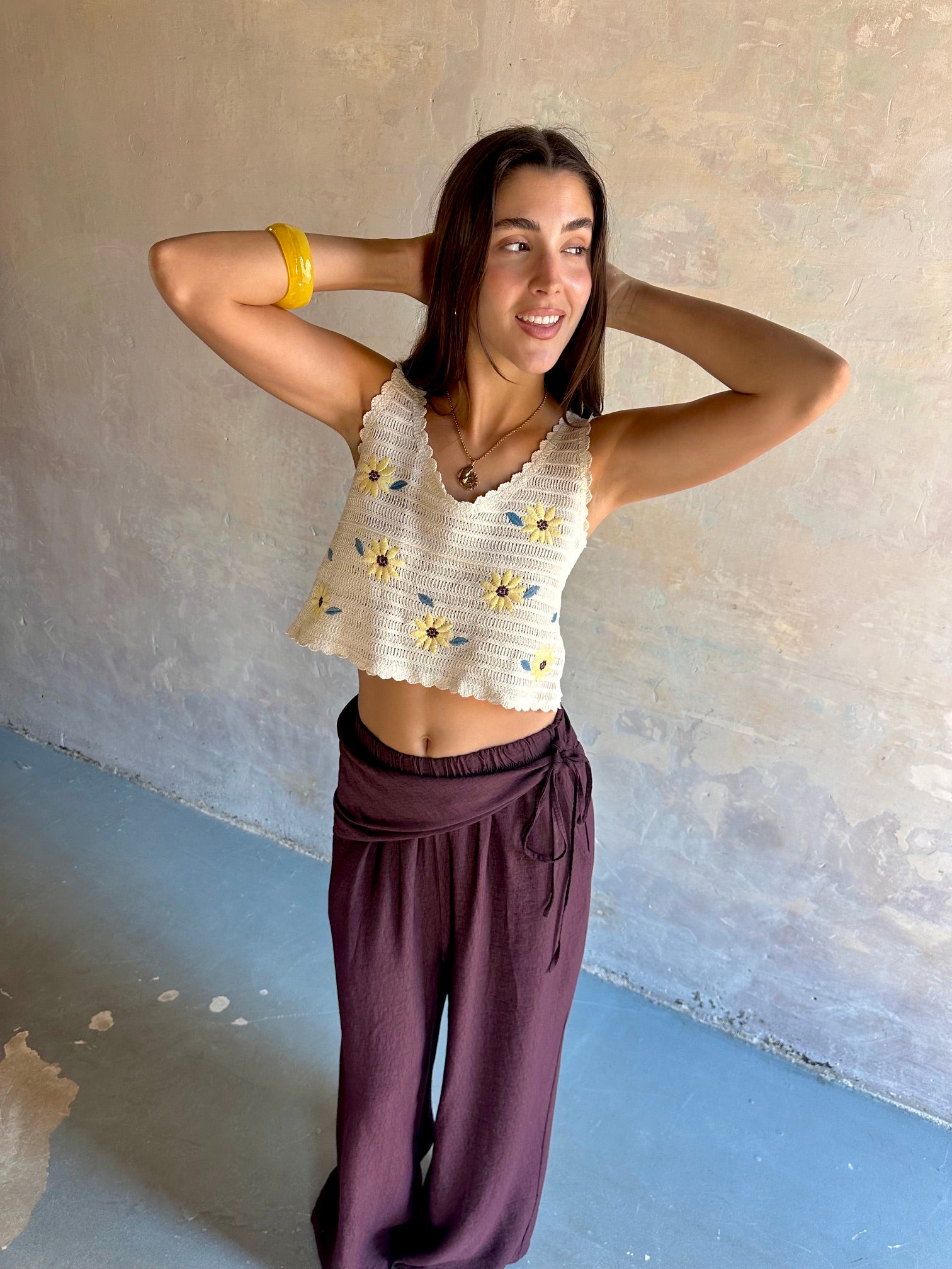 Pantalón fluido