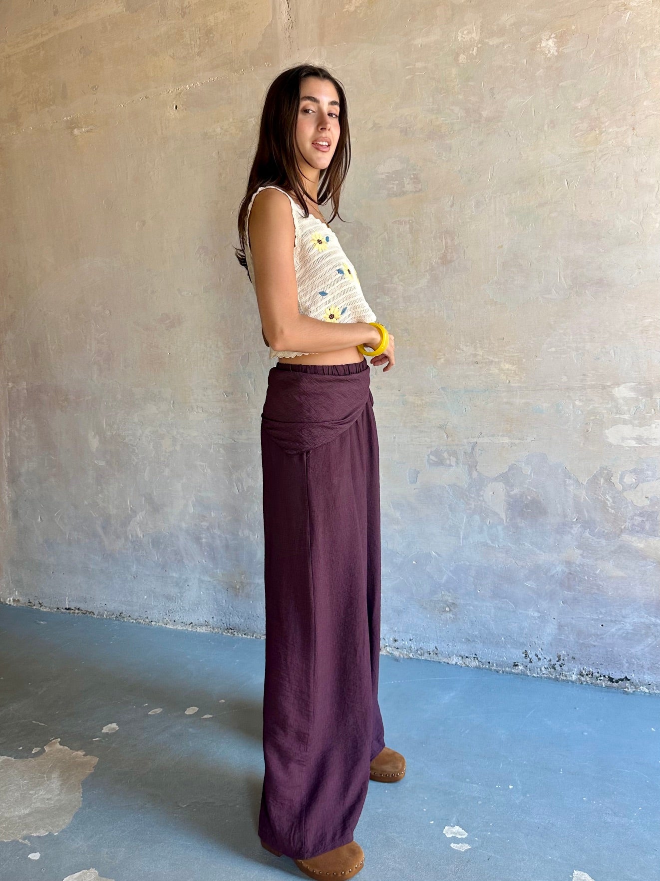Pantalón fluido