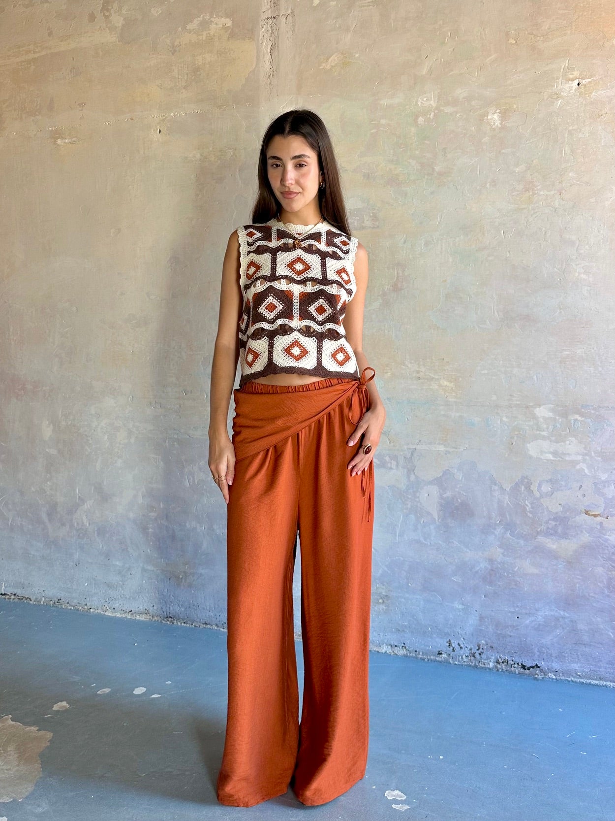 Pantalón fluido