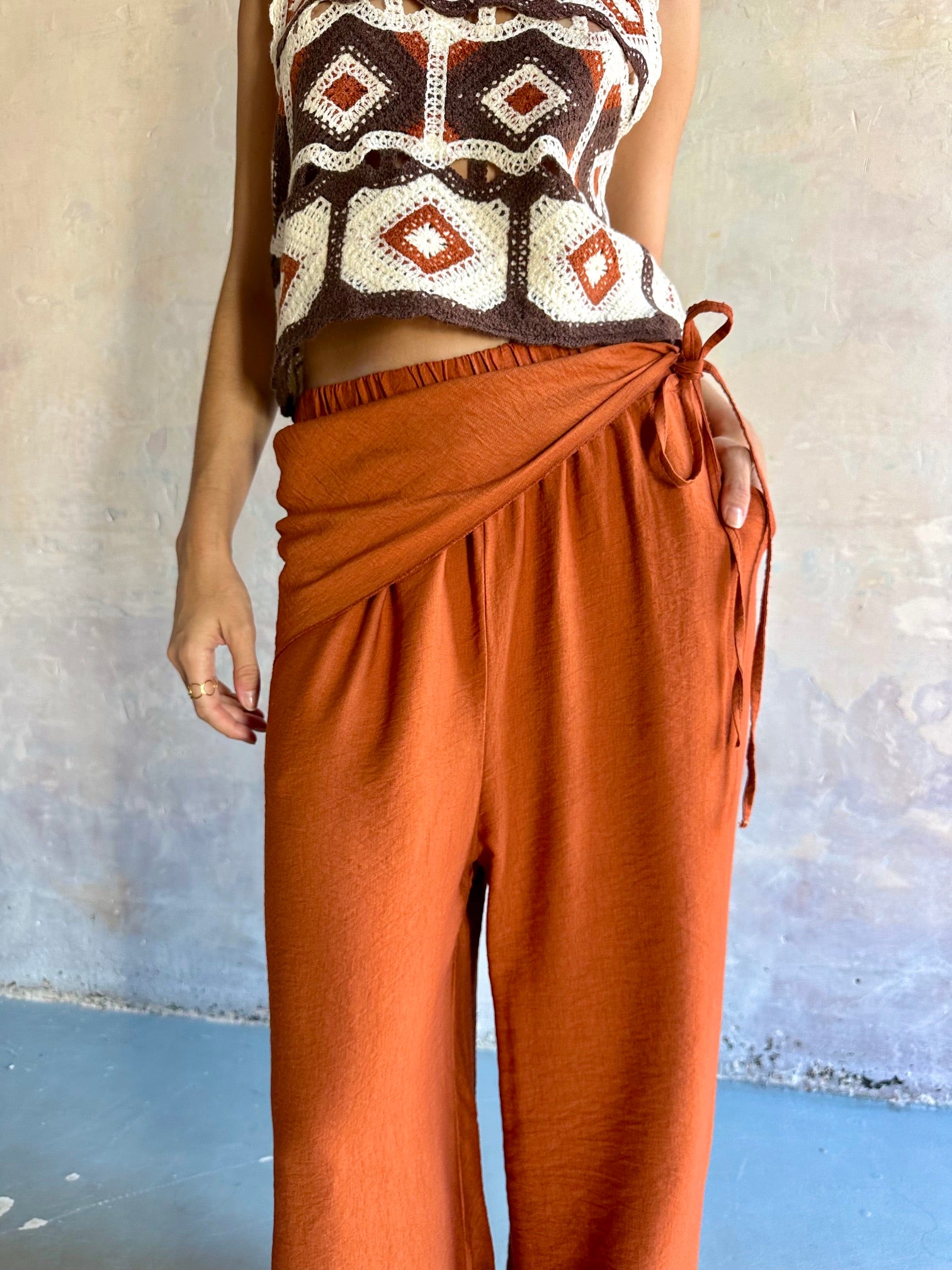 Pantalón fluido