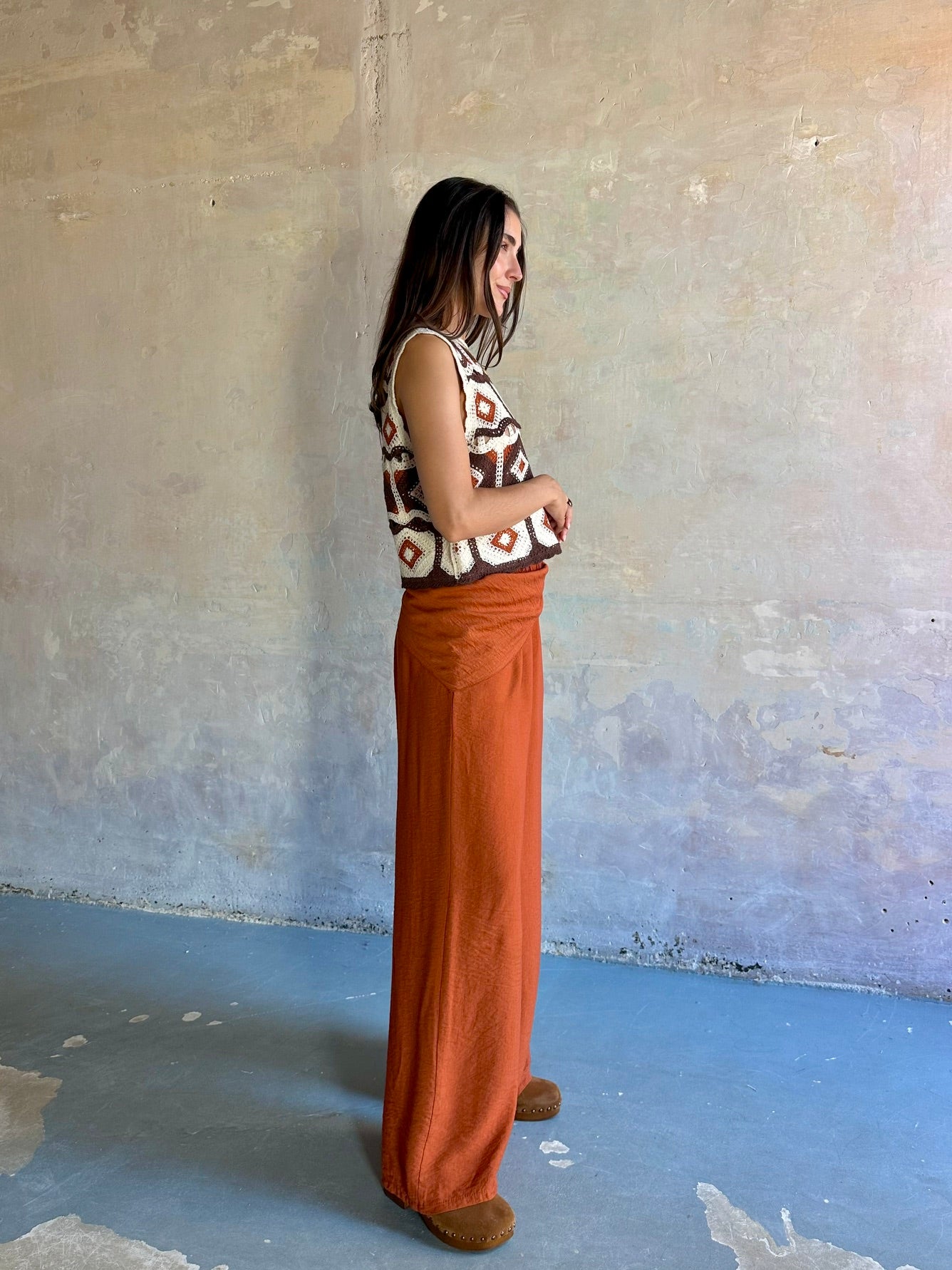 Pantalón fluido