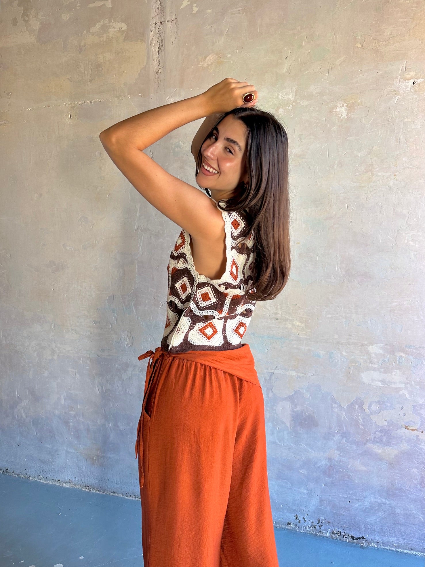 Pantalón fluido