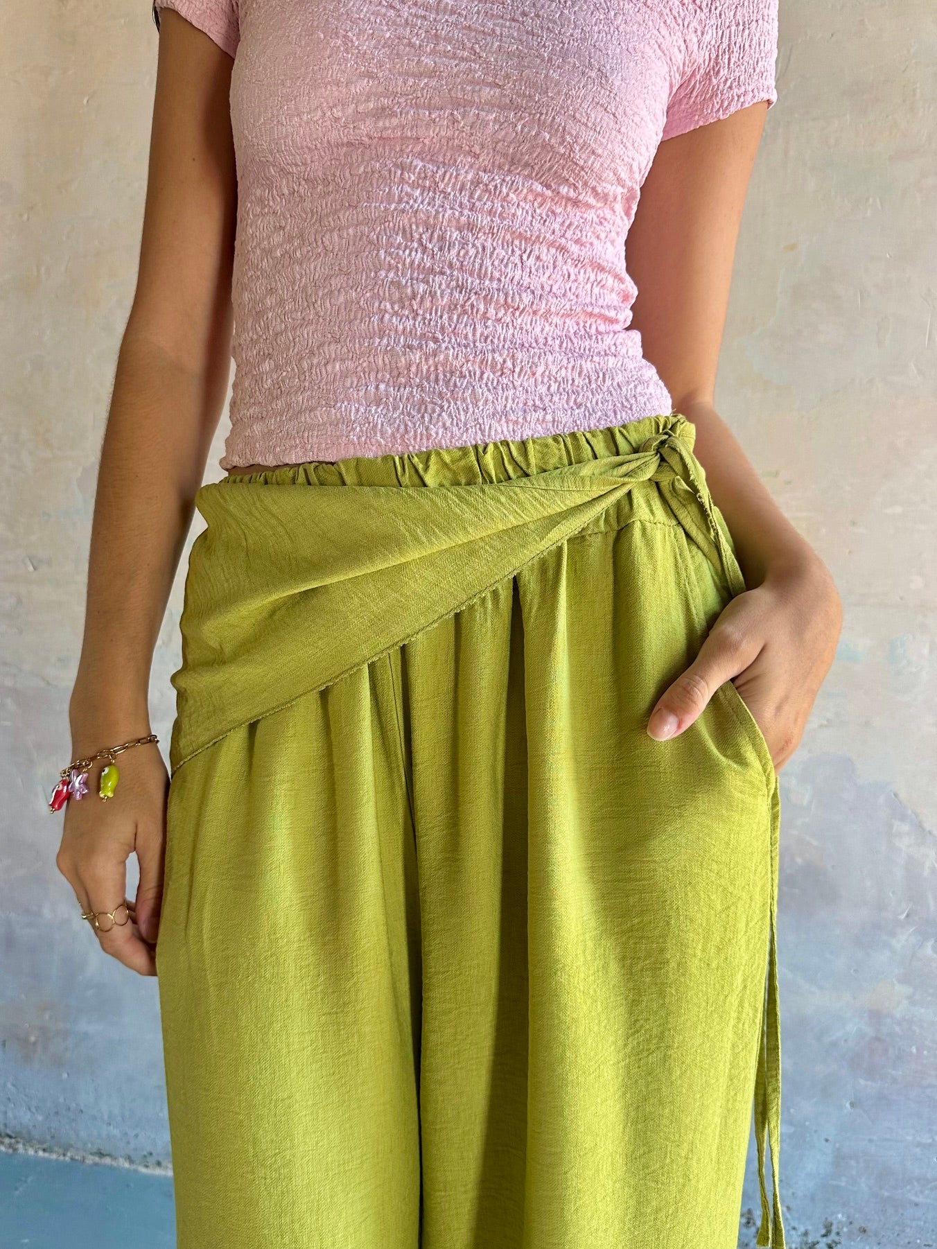 Pantalón fluido