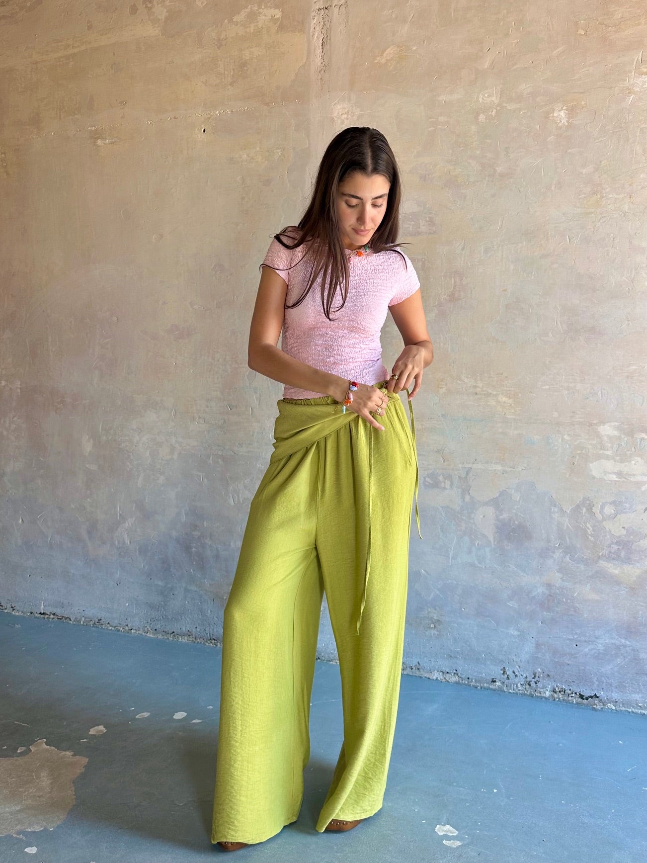 Pantalón fluido