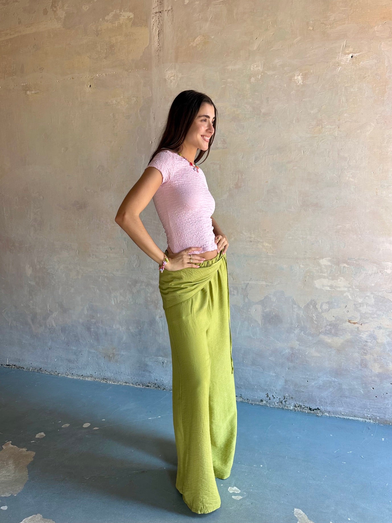 Pantalón fluido