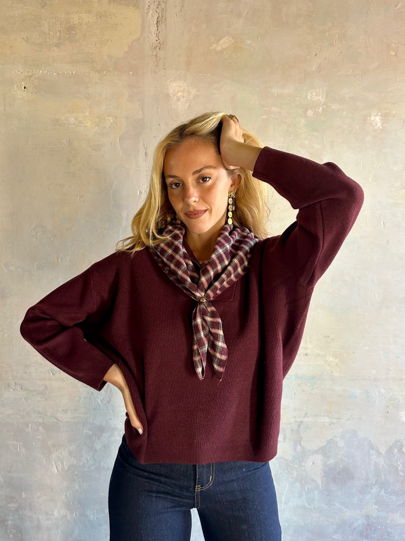 Pendientes largos monedas