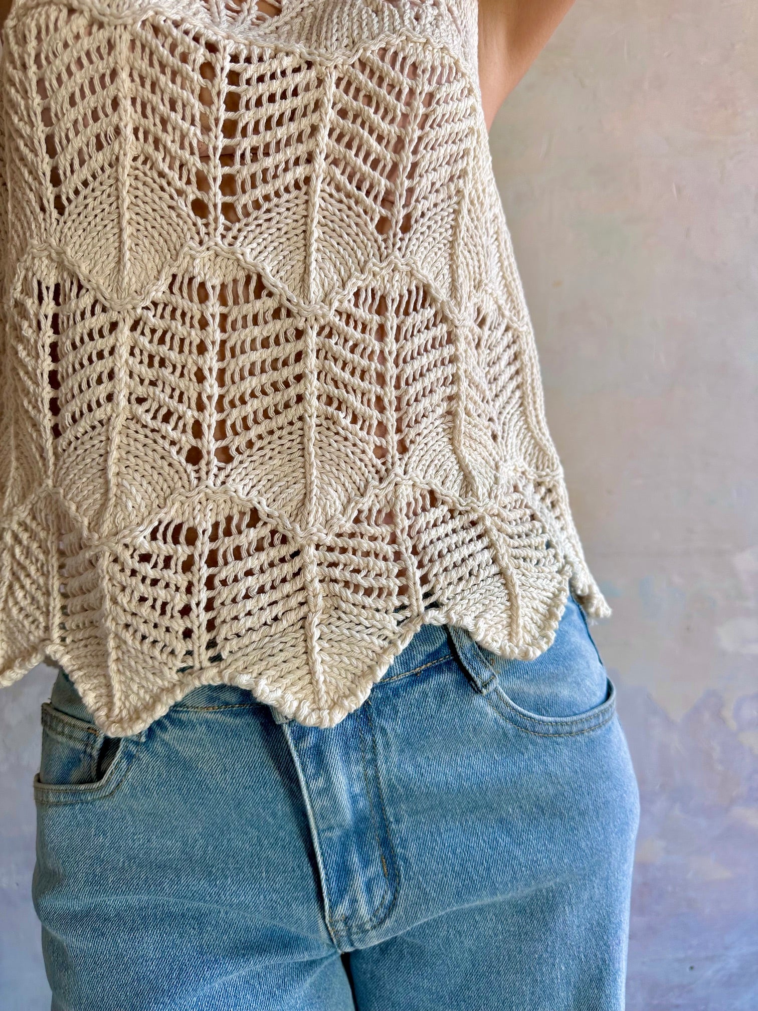 Top crochet boho