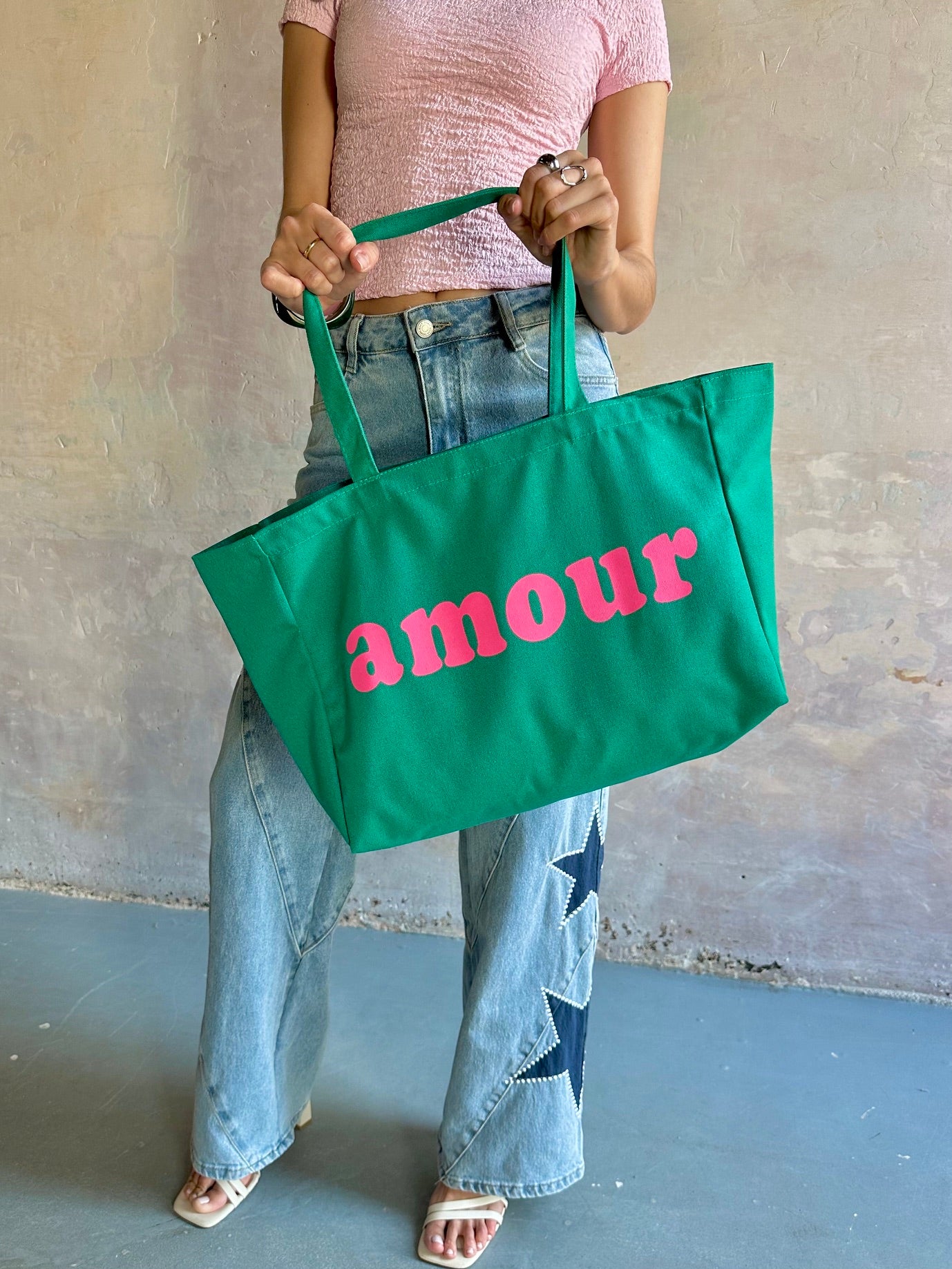 Tote bag Amour