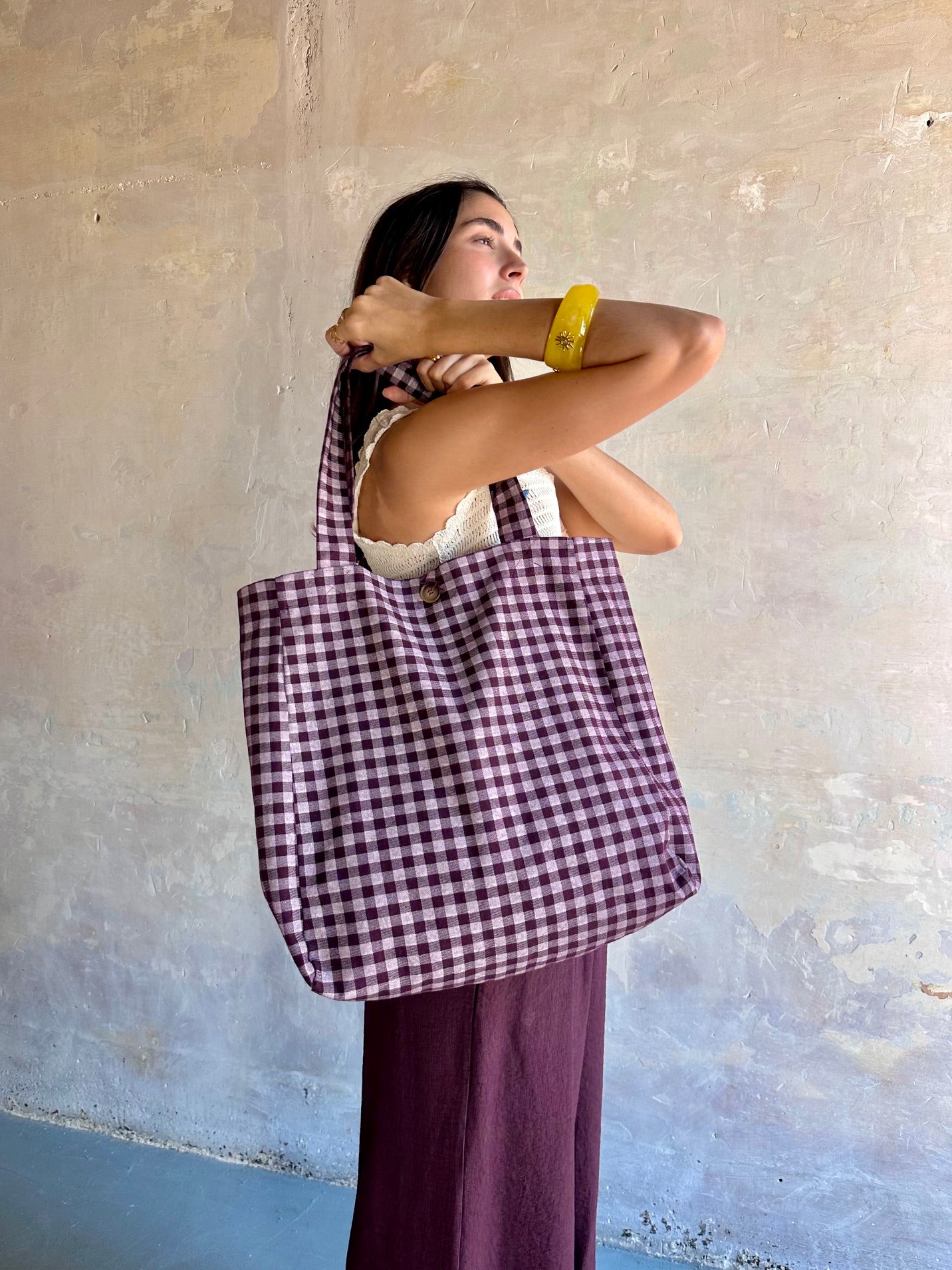 Tote bag vichy