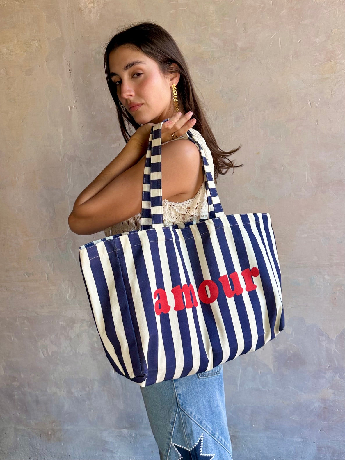 Tote bag Amour
