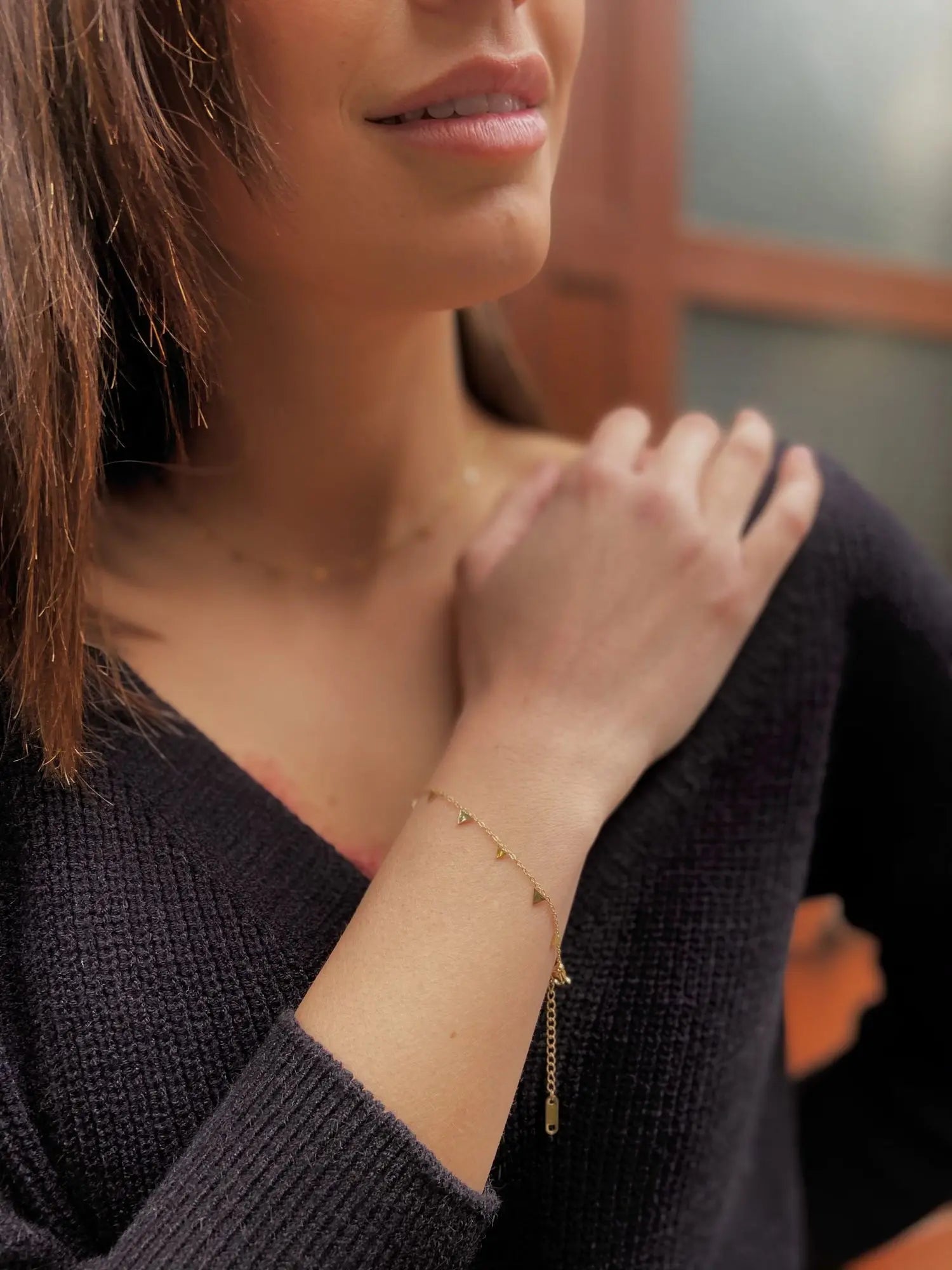 Pulsera mini triangles
