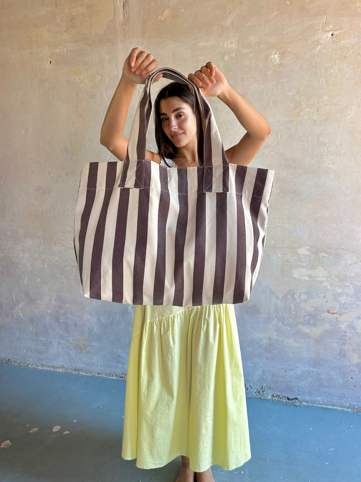 Bolsa rayas