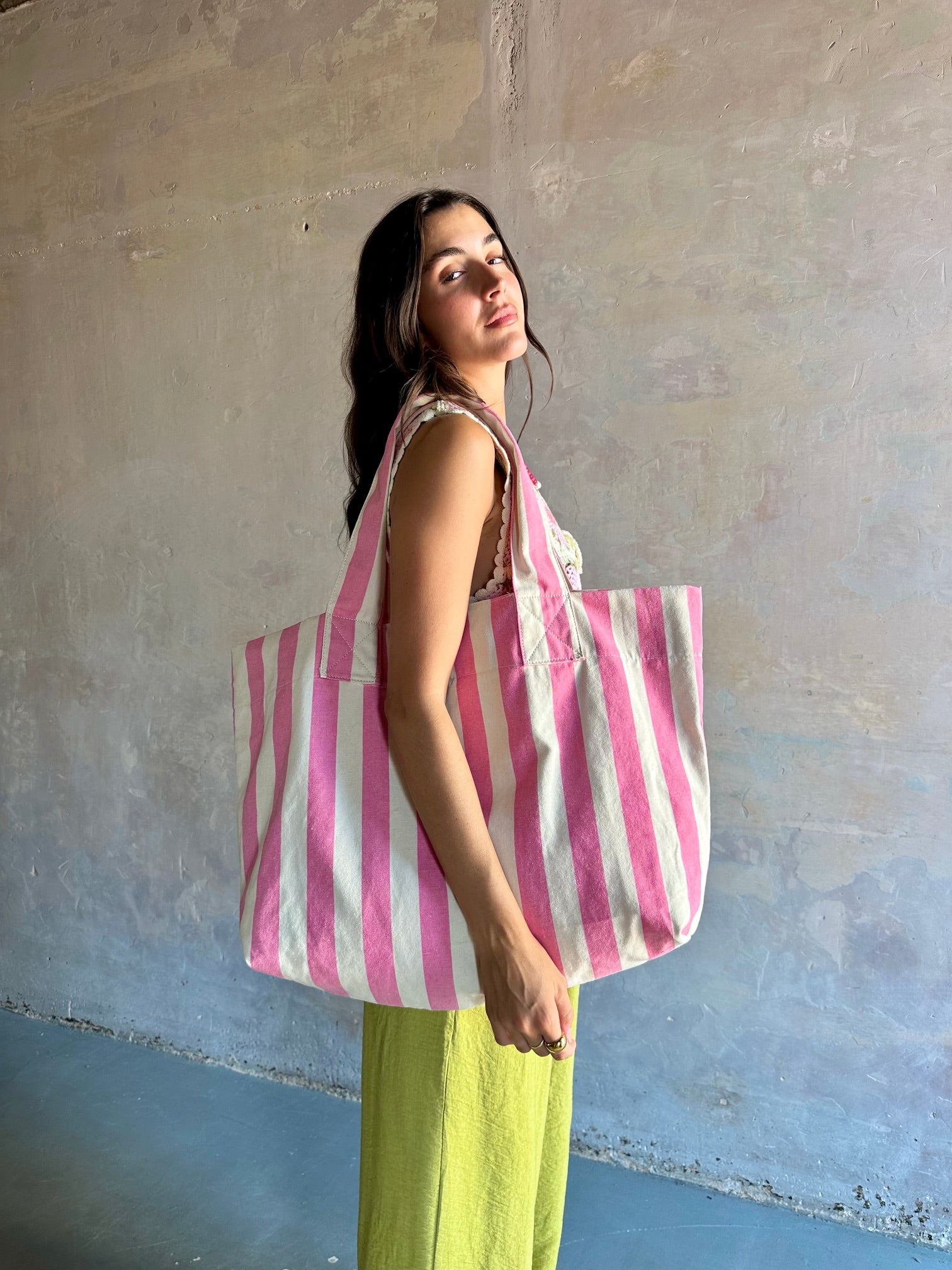 Bolsa rayas