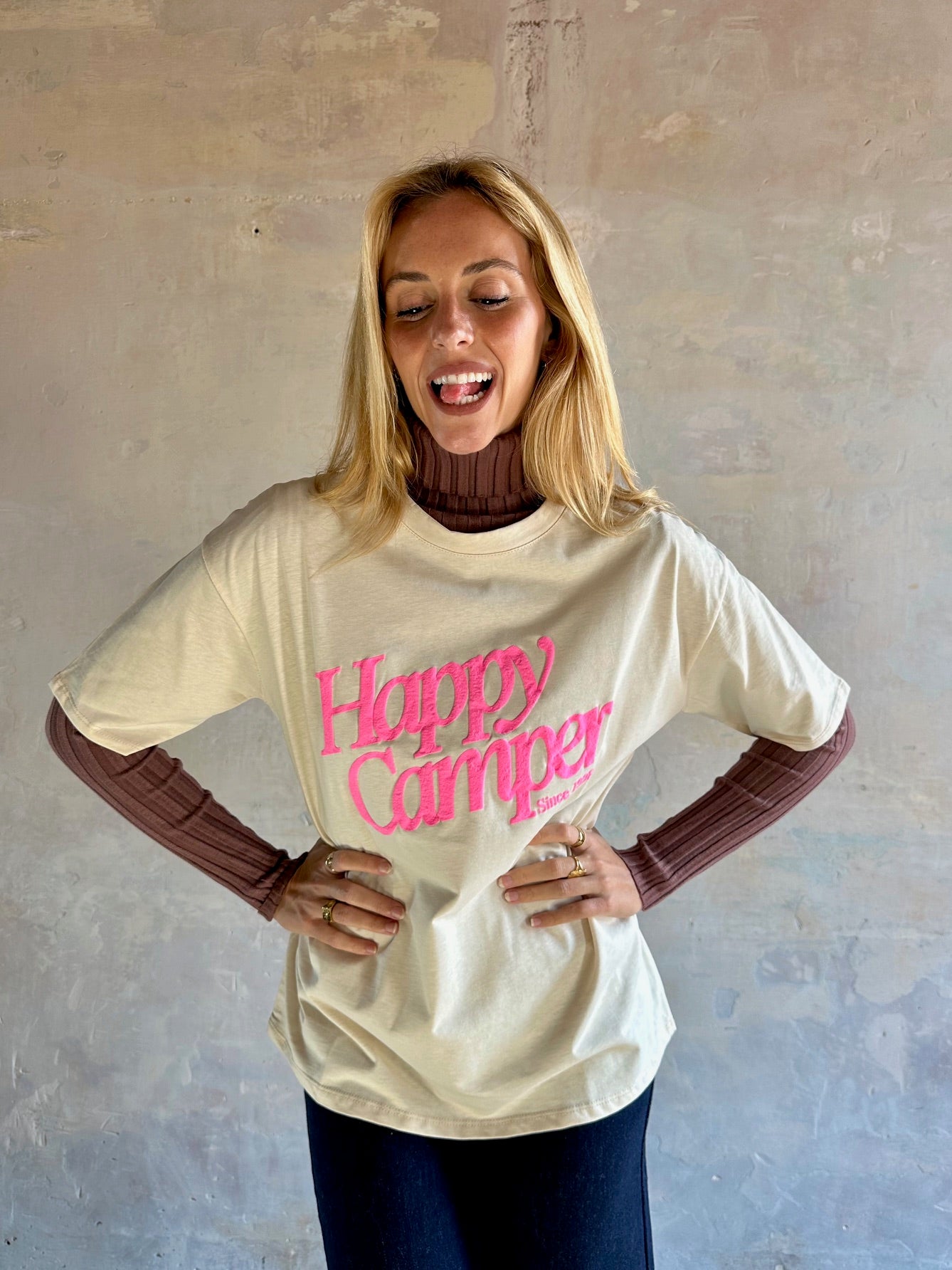Camiseta Happy Camper