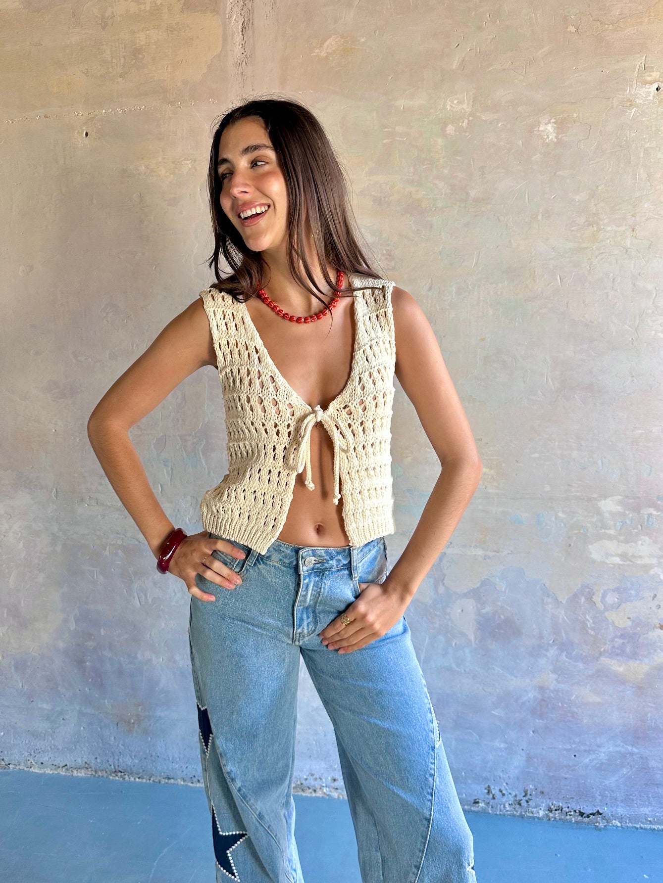 Chaleco crochet