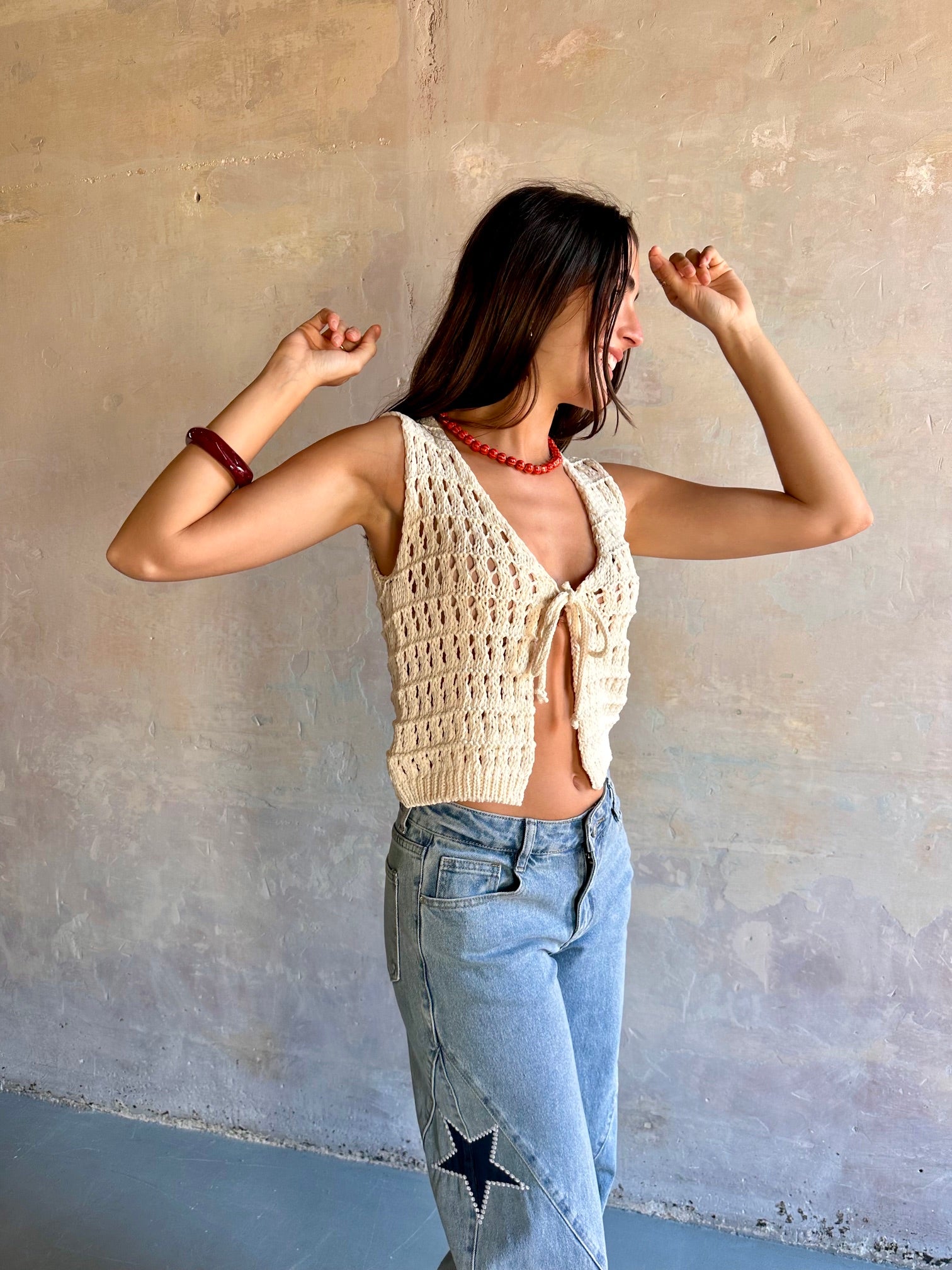 Chaleco crochet