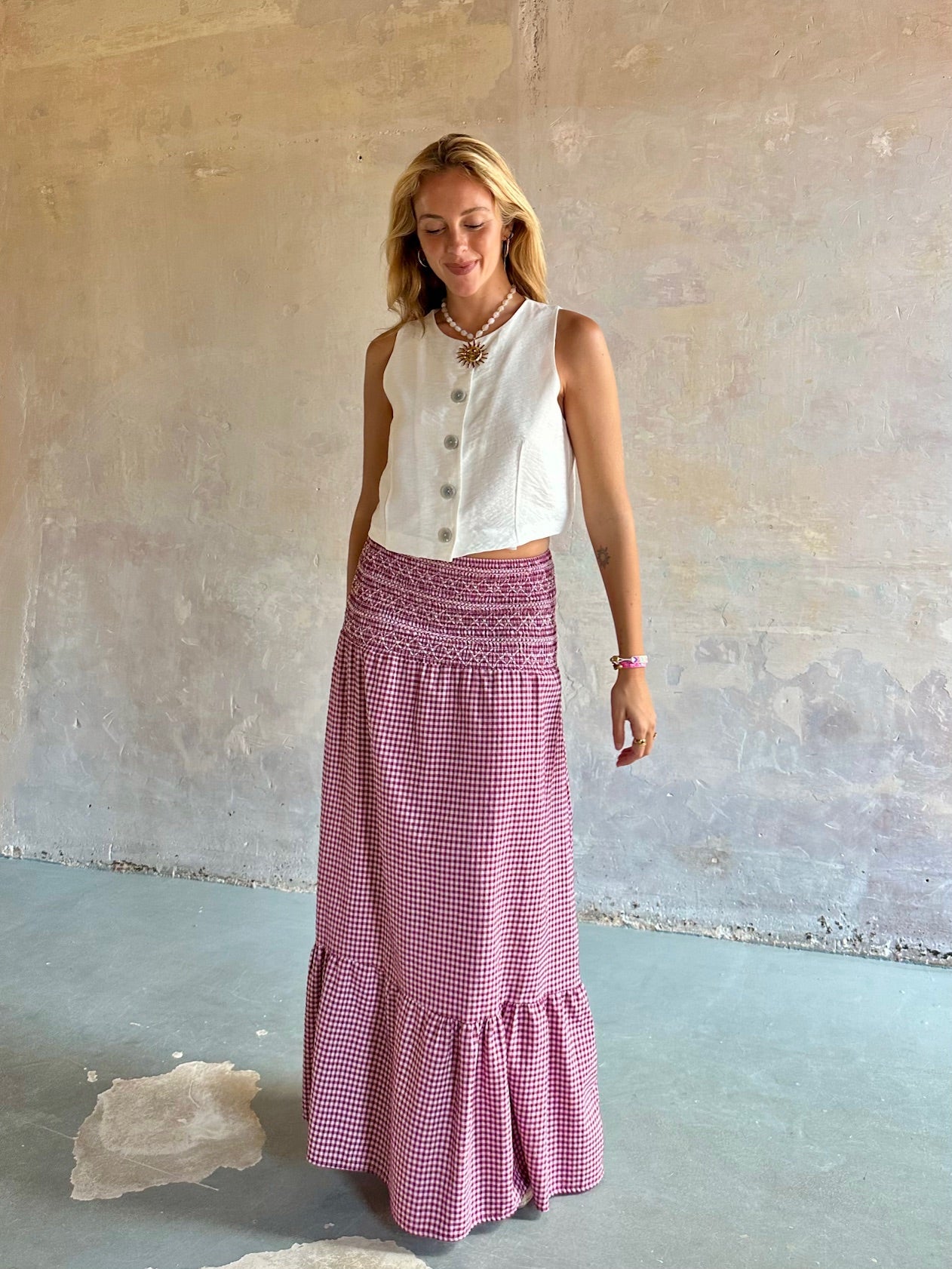 Chaleco sastre corto