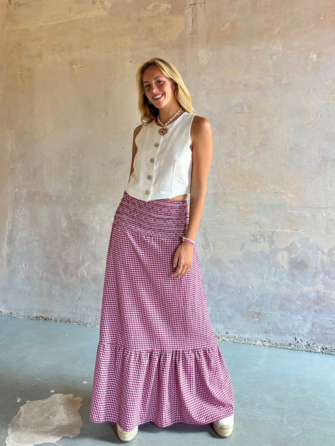 Chaleco sastre corto