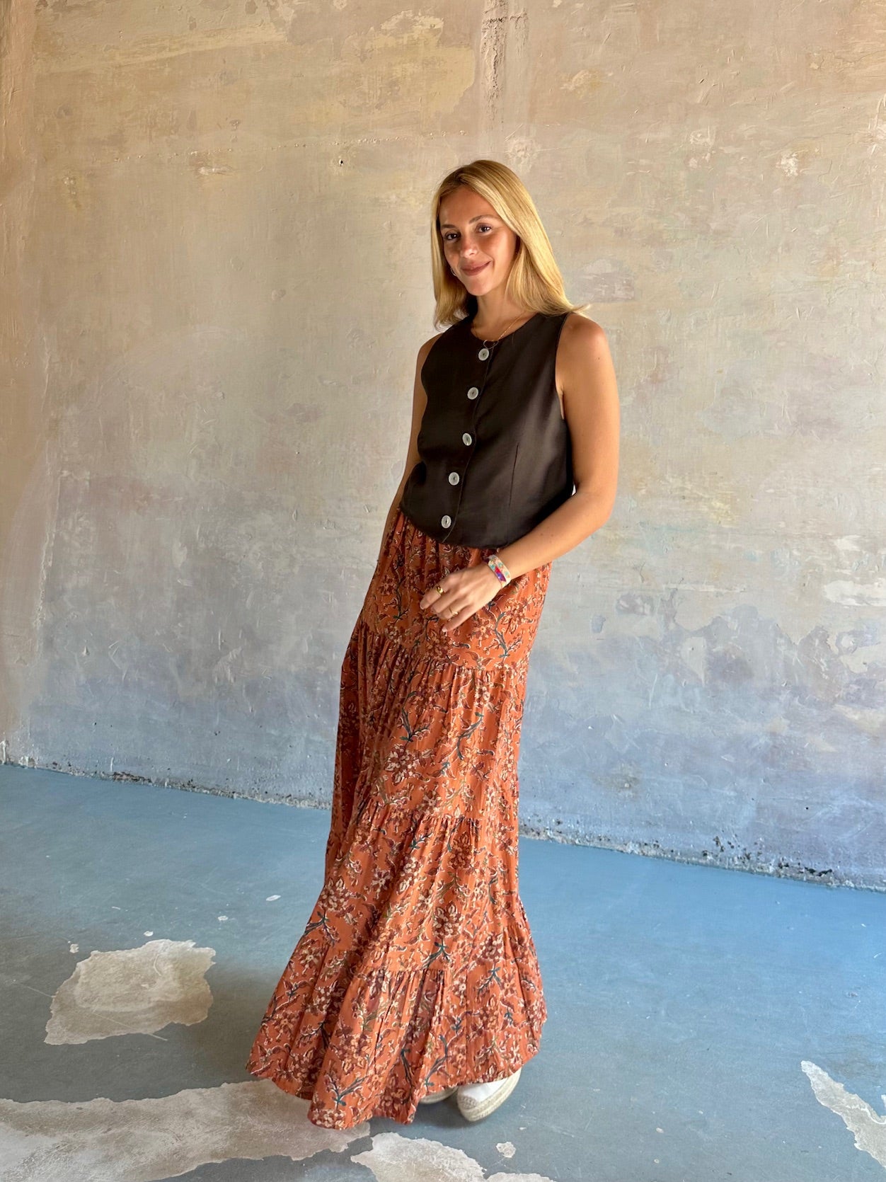 Chaleco sastre corto