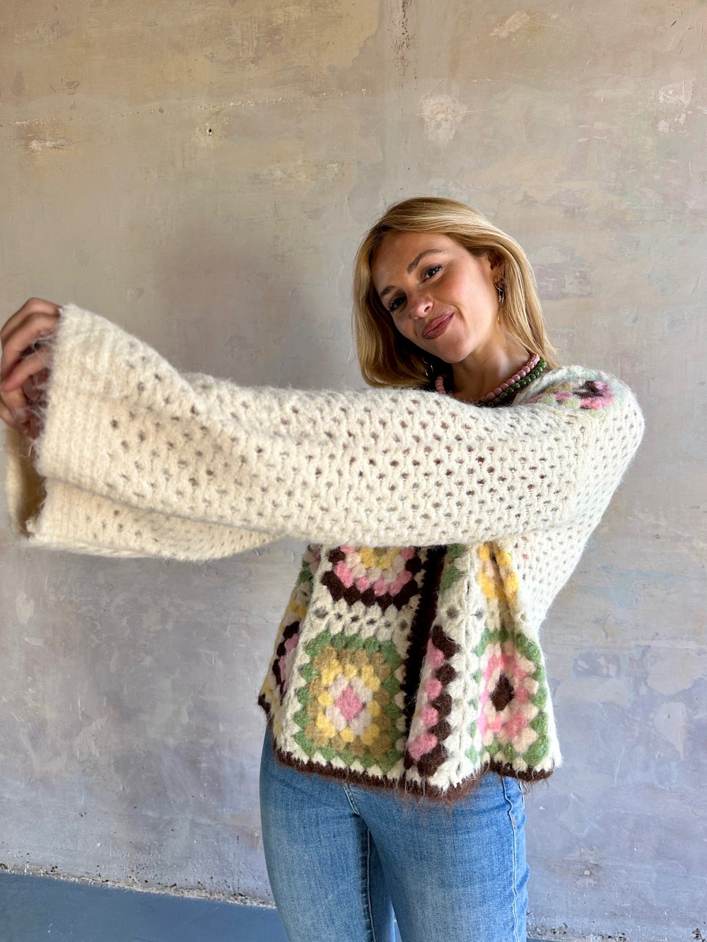 Cárdigan Crochet Heritage