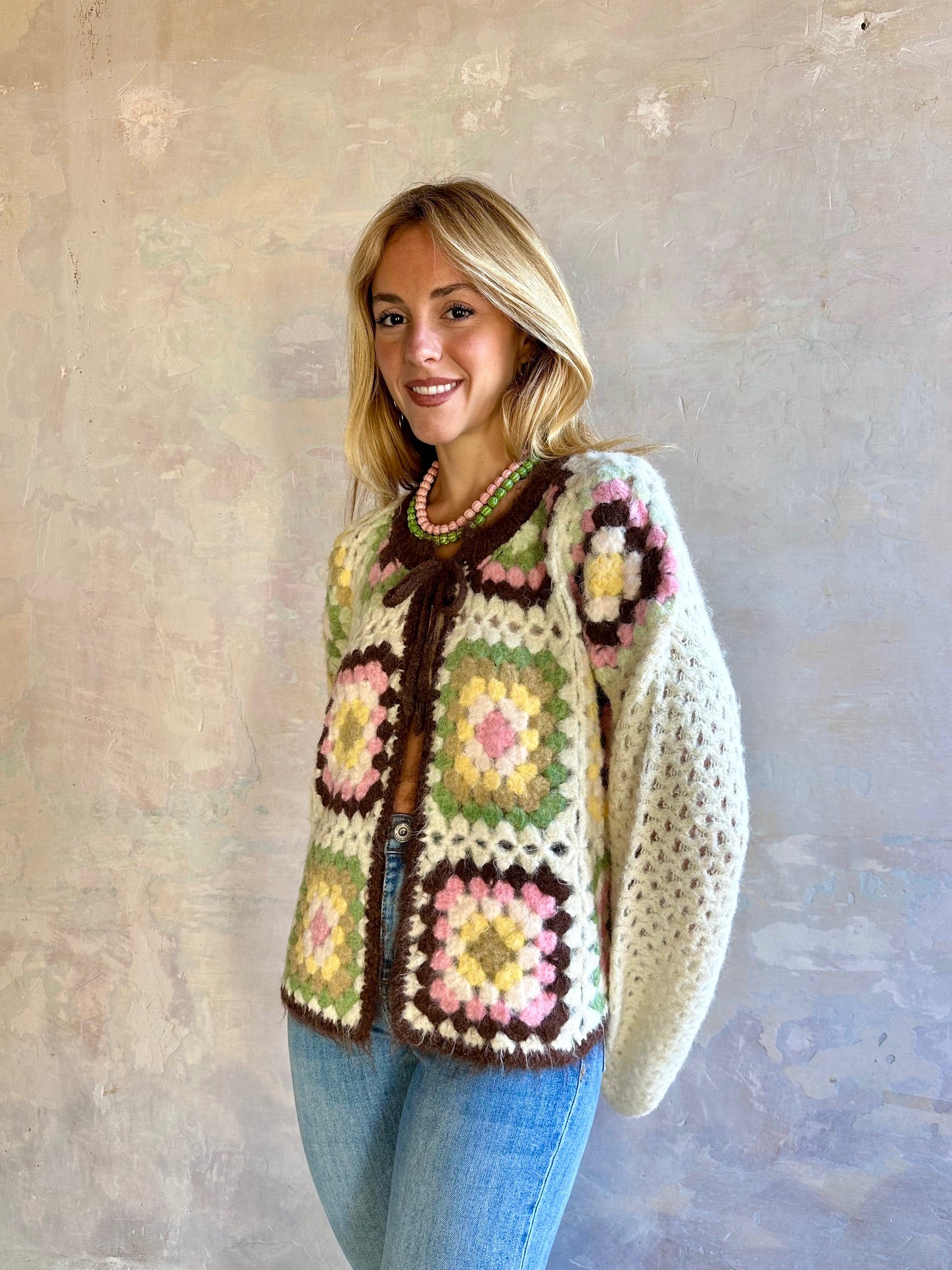 Cárdigan Crochet Heritage