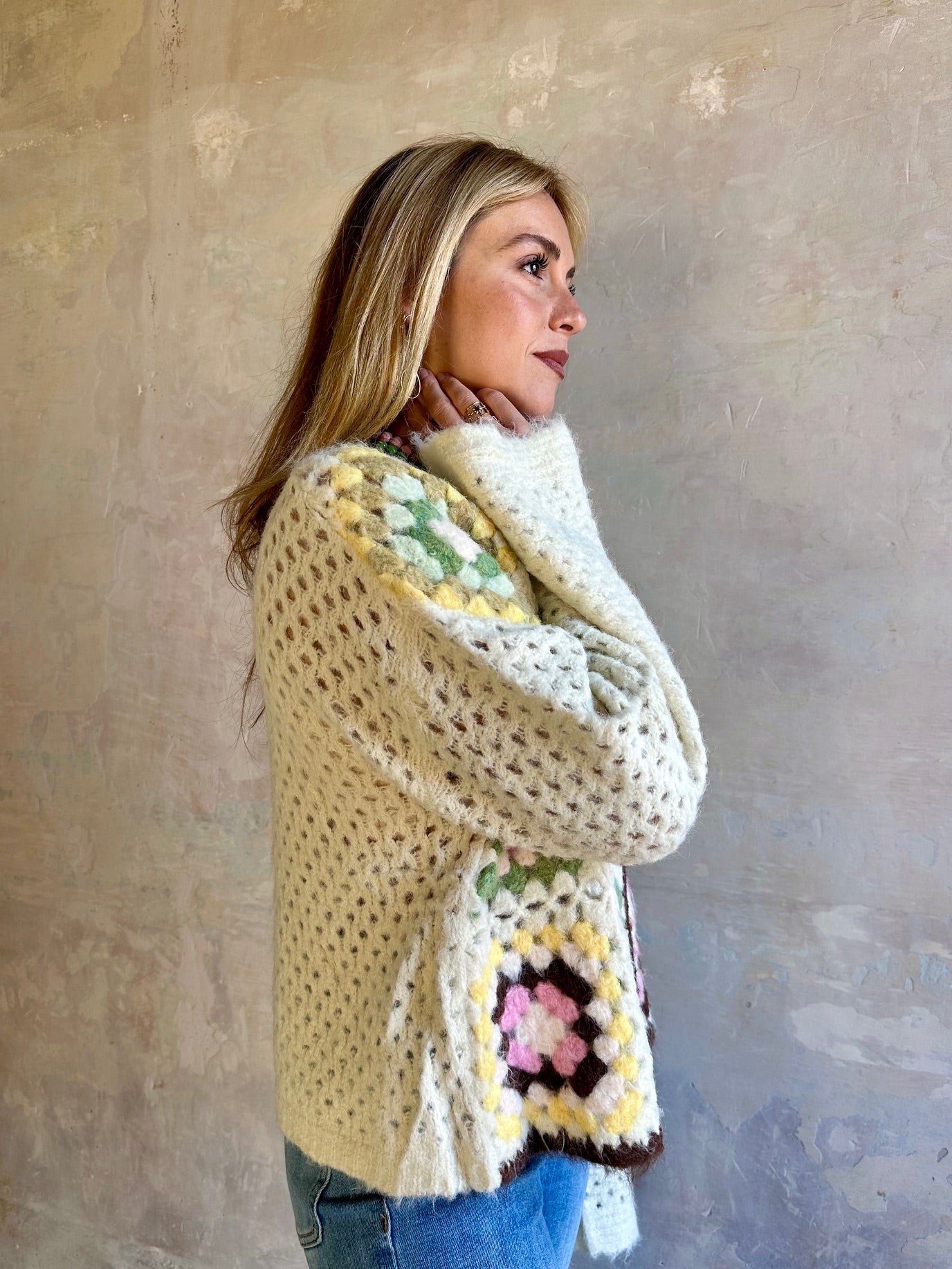 Cárdigan Crochet Heritage