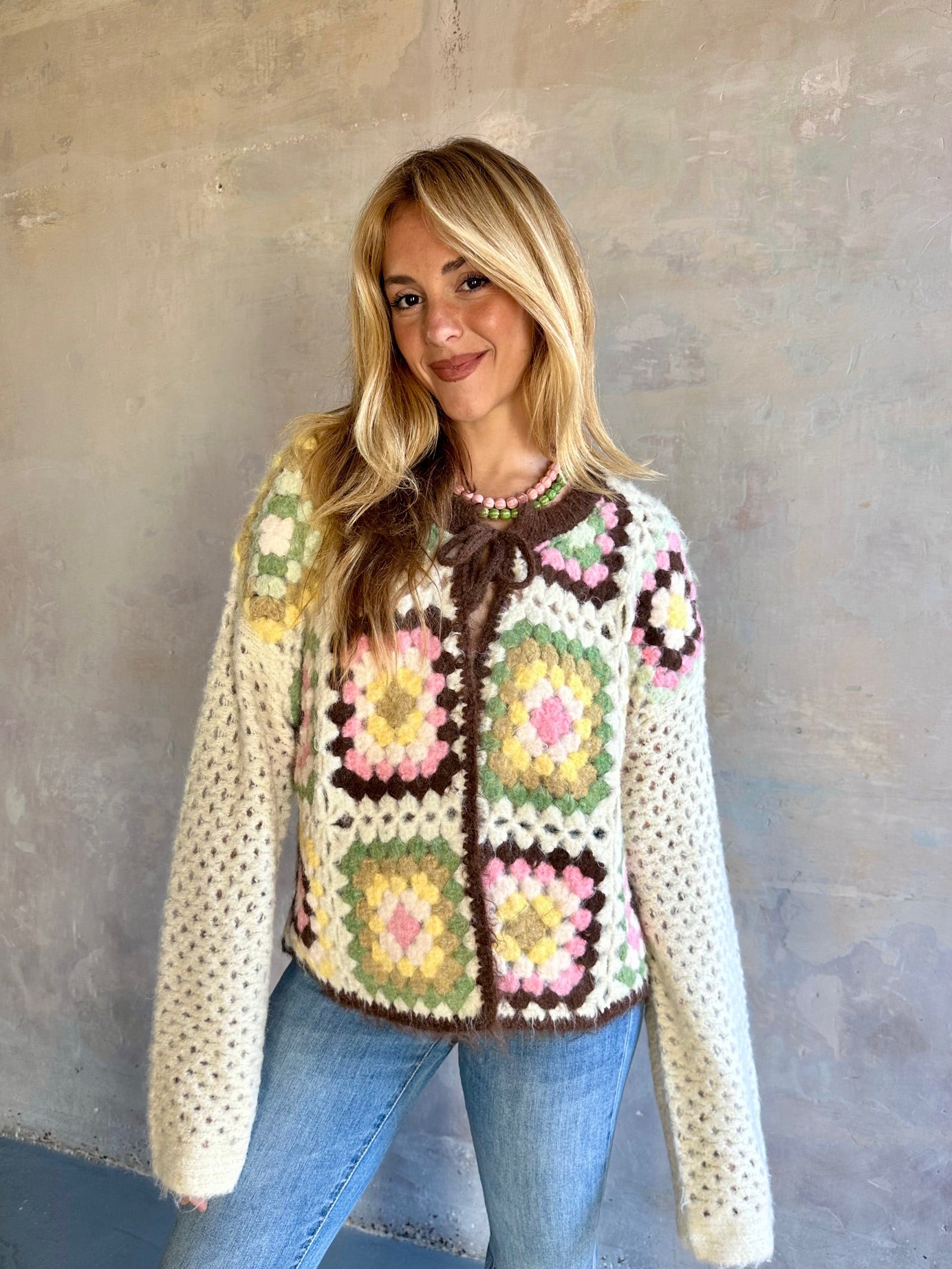 Cárdigan Crochet Heritage