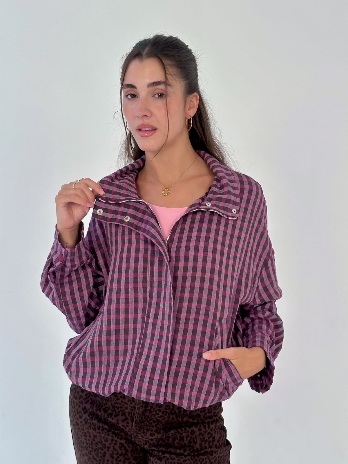 Chaqueta vichy