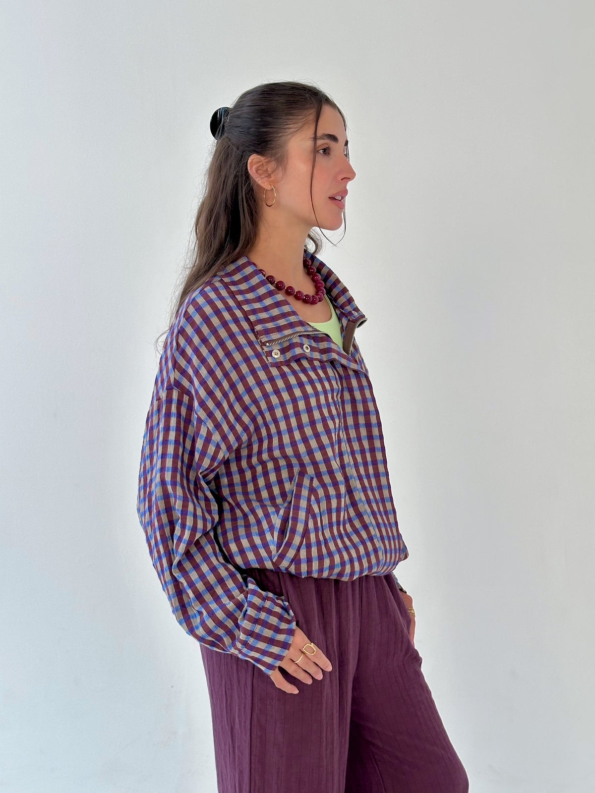 Chaqueta vichy
