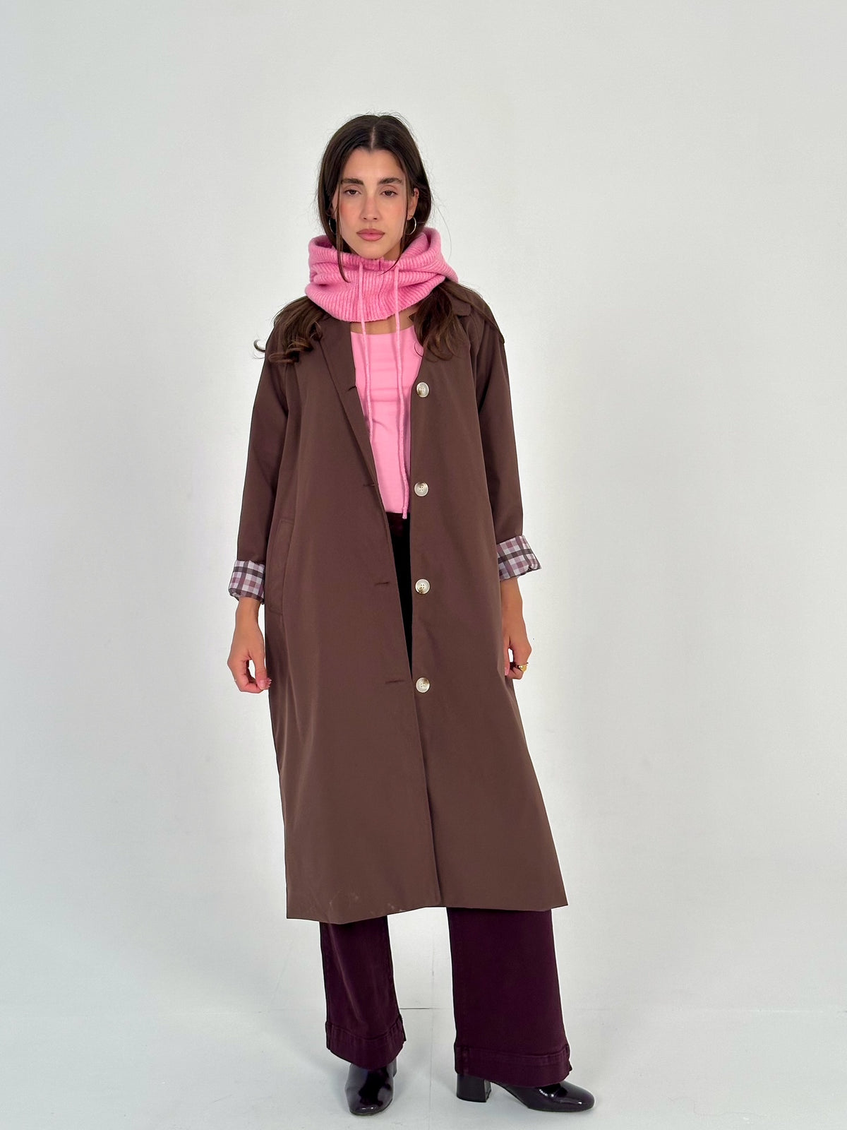 Gabardina Vichy