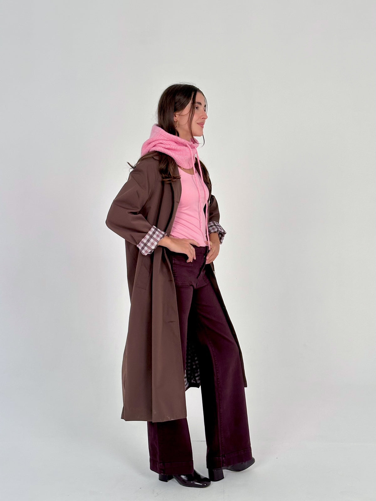 Gabardina Vichy