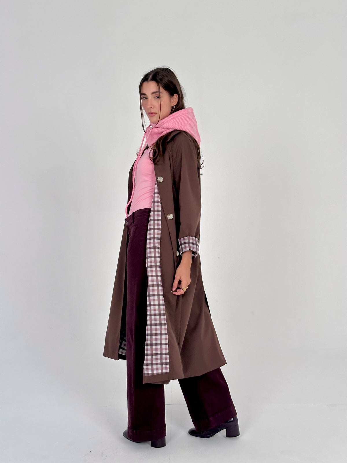 Gabardina Vichy