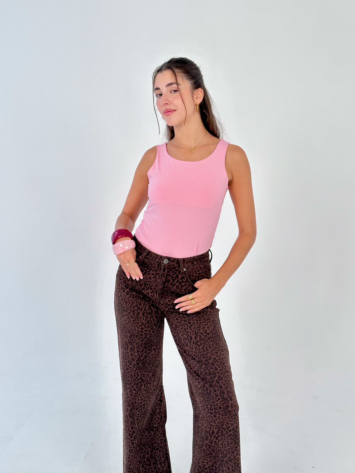 Jeans animal print