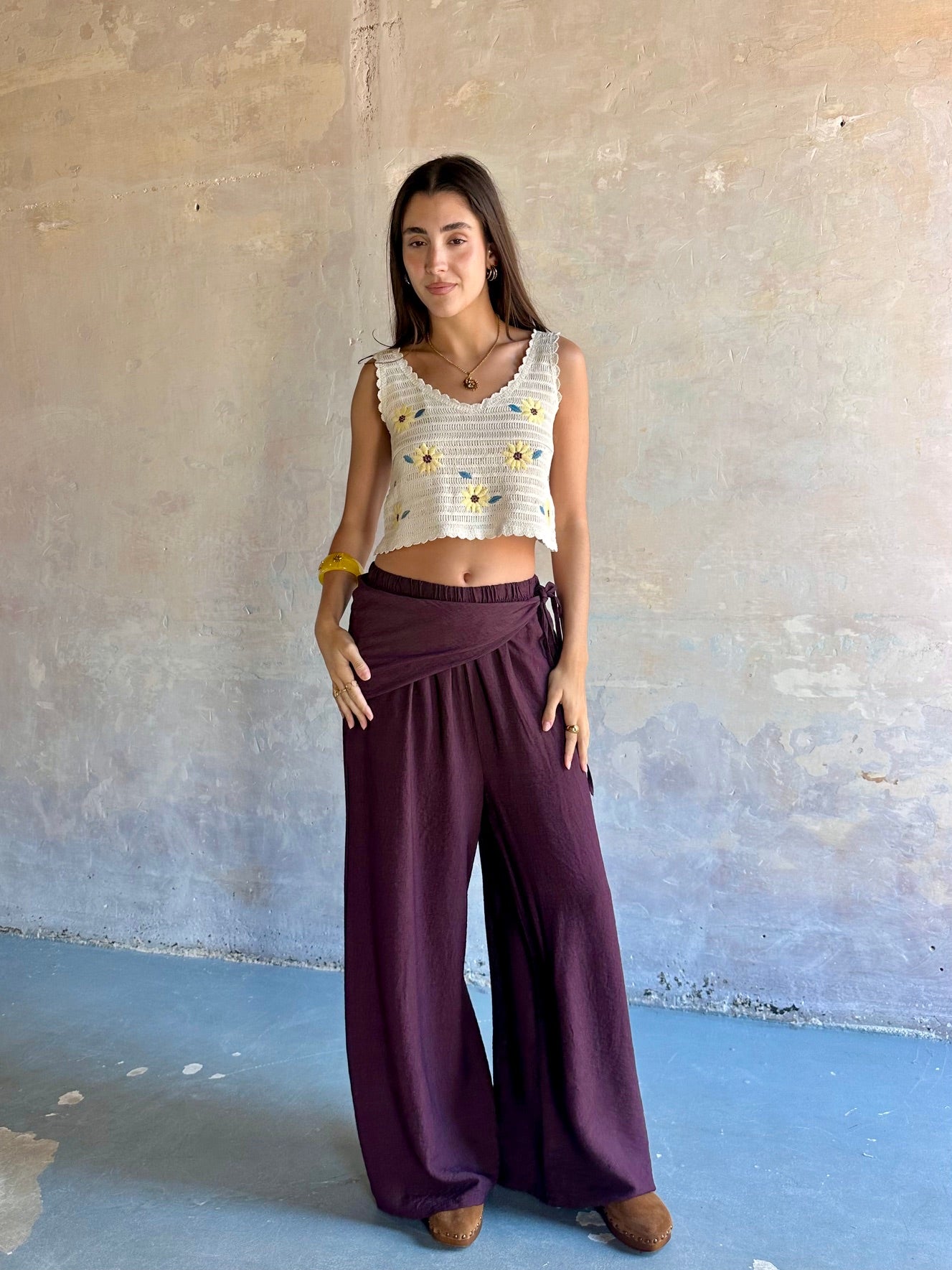 Pantalón fluido