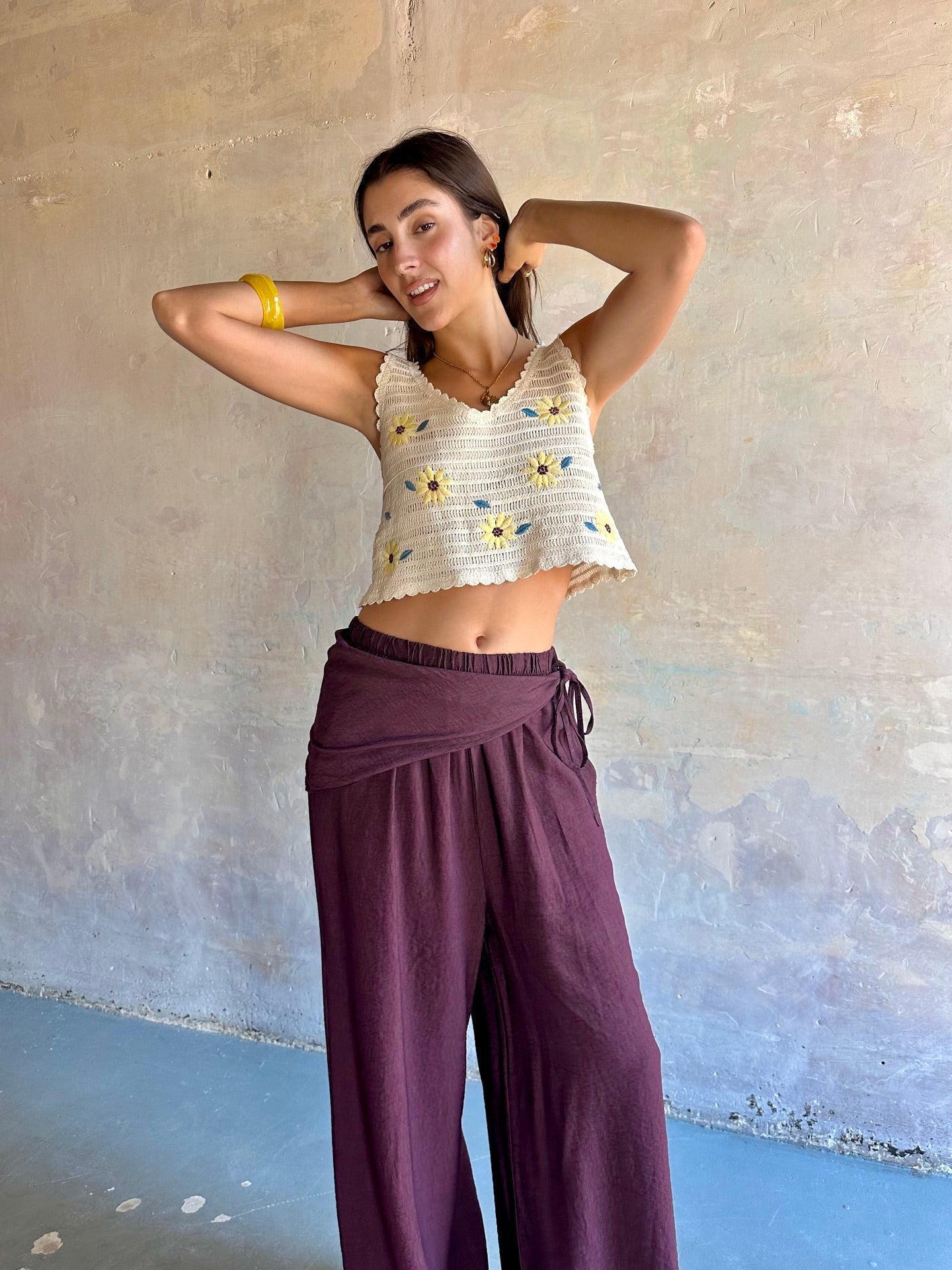 Pantalón fluido