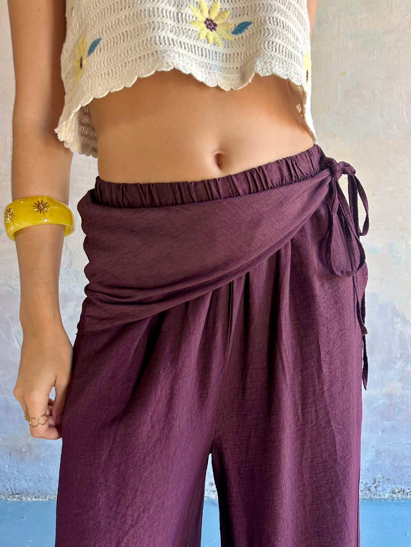 Pantalón fluido