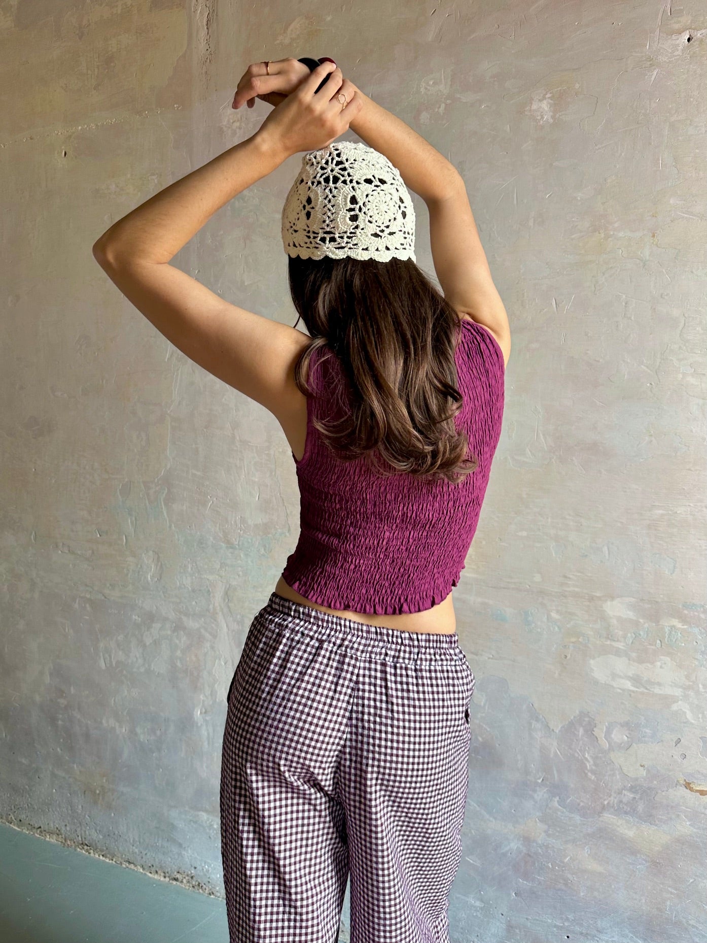 Pantalón vichy