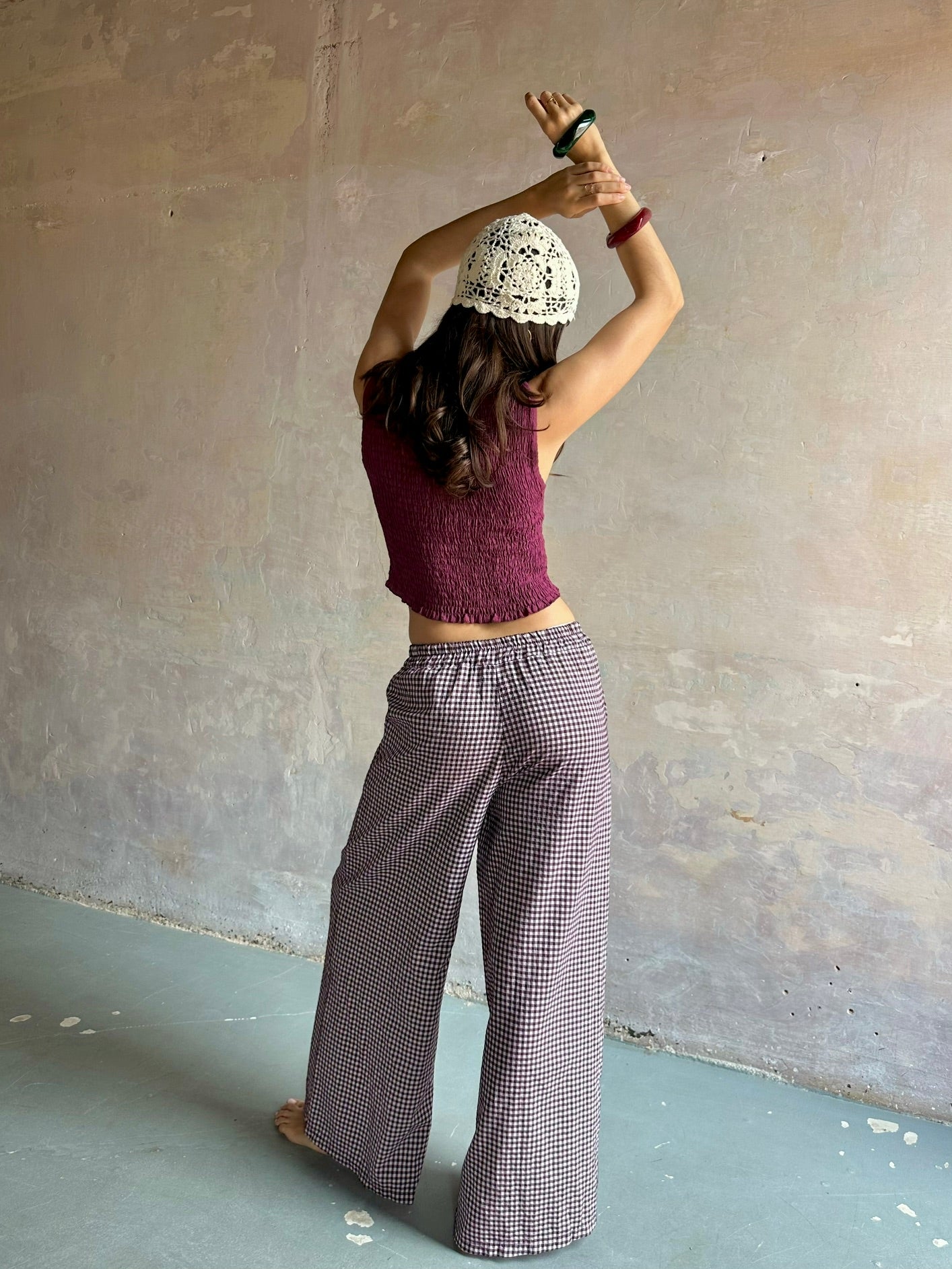 Pantalón vichy