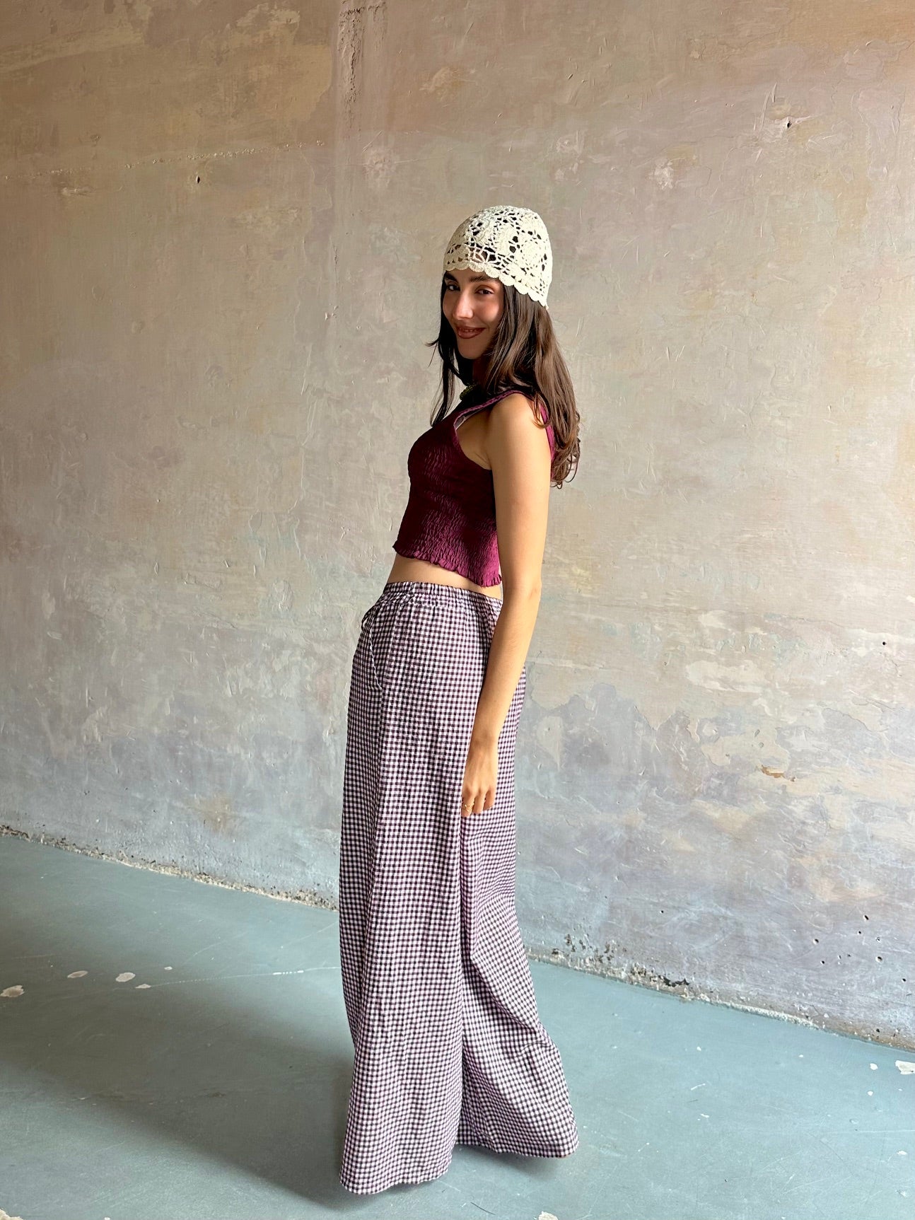 Pantalón vichy