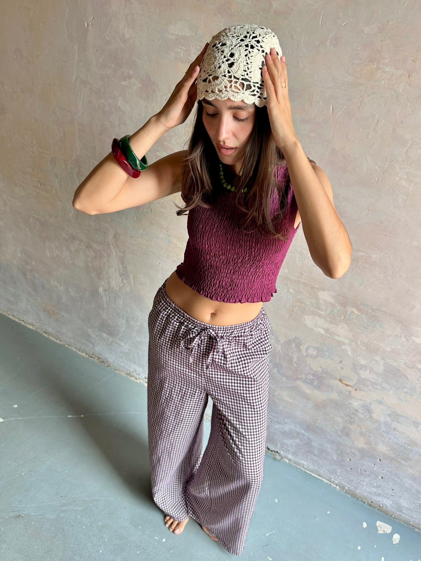 Pantalón vichy