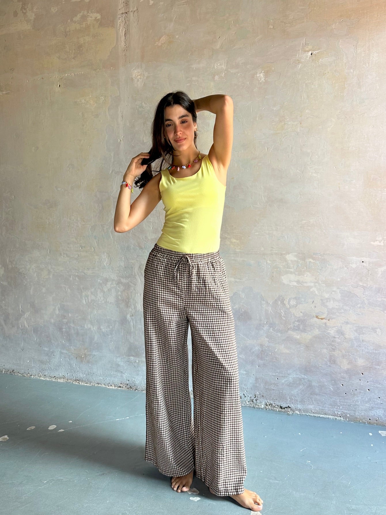 Pantalón vichy