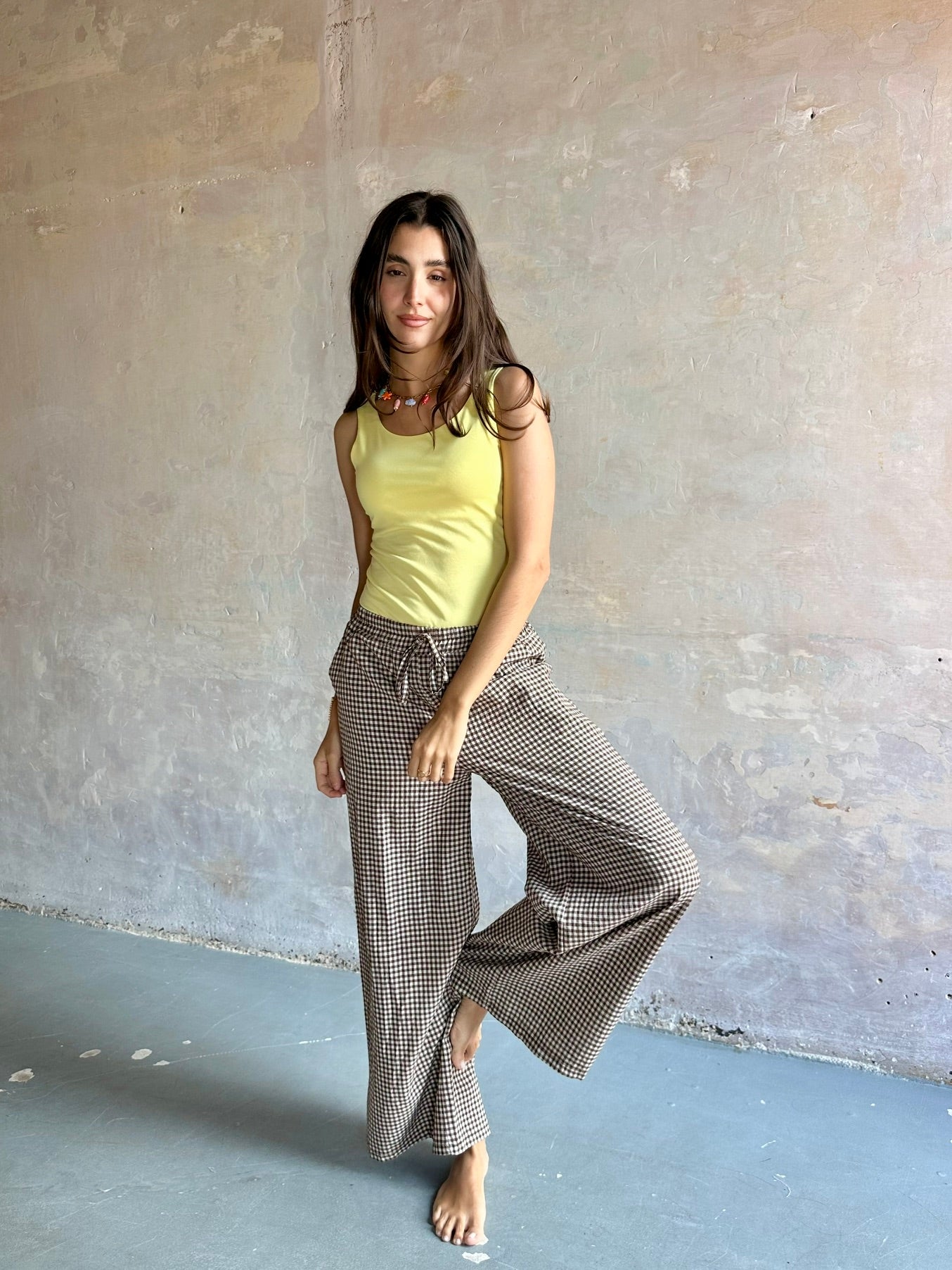 Pantalón vichy